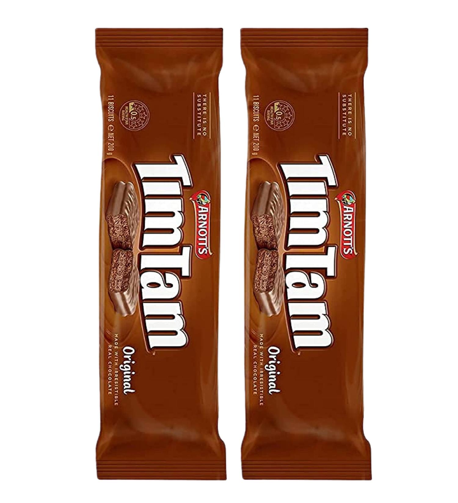 Arnott's Tim Tam Full Size Made in Australia Choose Your Flavor 2 Pack (Original Chocolate) - Buy Online on GoSupps.com