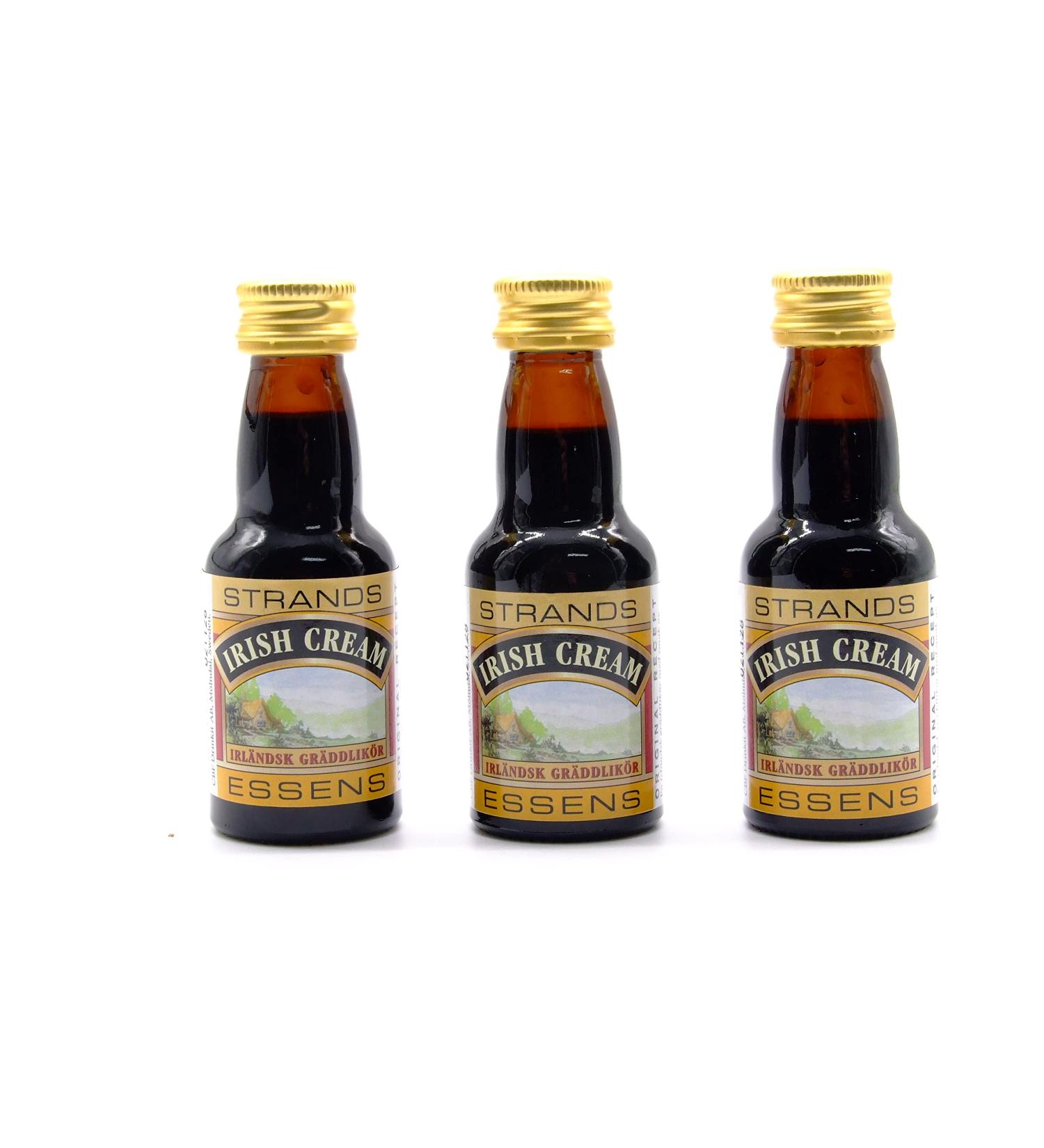 Irish Cream 3x25 ml - alcohol free | Vodka Essence | Cake flavouring