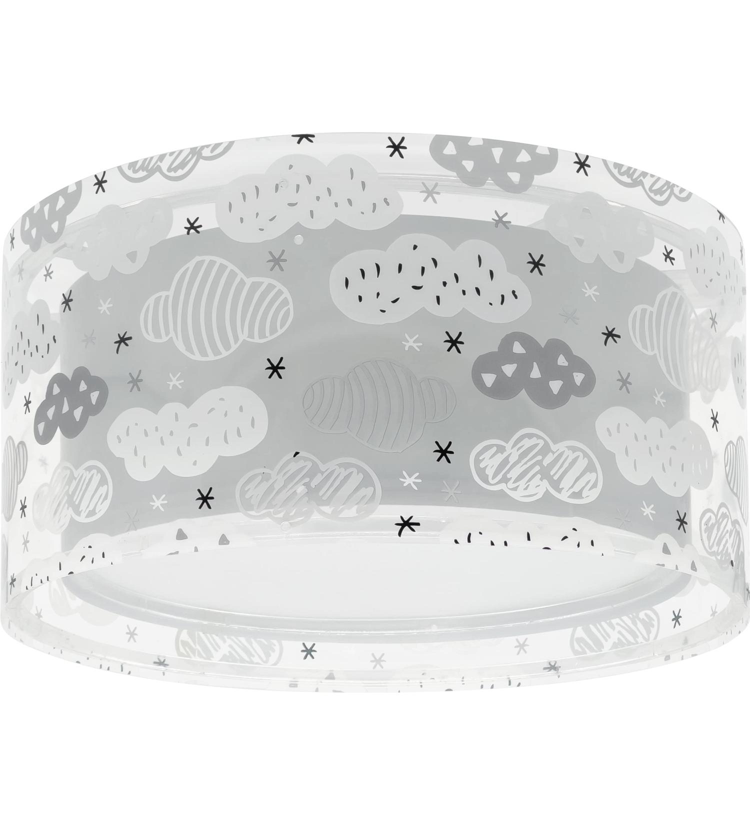 Dalber Children's Ceiling Lamp - Cloud Grey Light for Kids' Room - E27 | Model 41416E - Buy Online on GoSupps.com