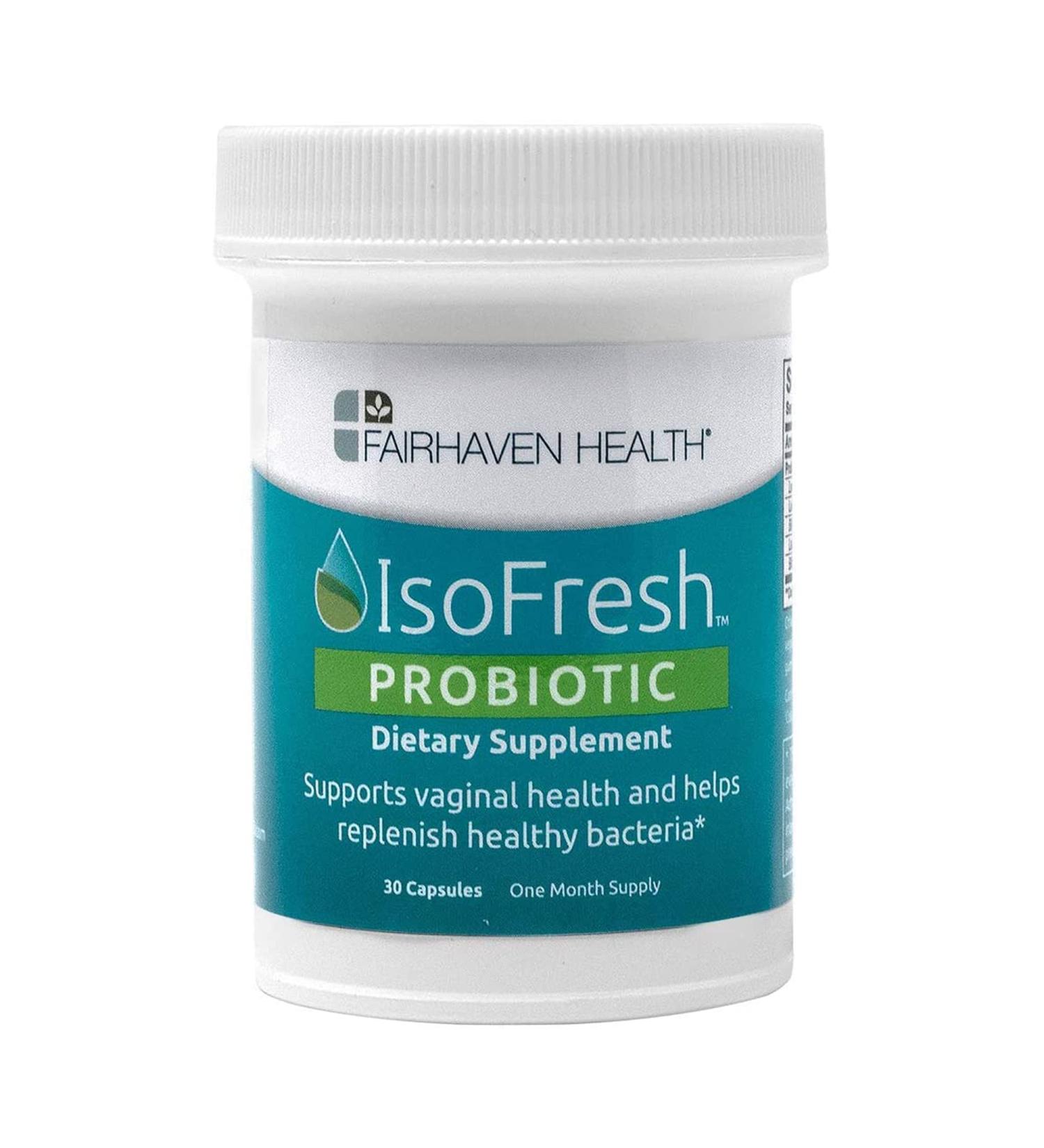 Fairhaven Health IsoFresh Probiotic for Feminine Balance â€“ 30 Capsules for Optimal Wellness - Buy Online on GoSupps.com