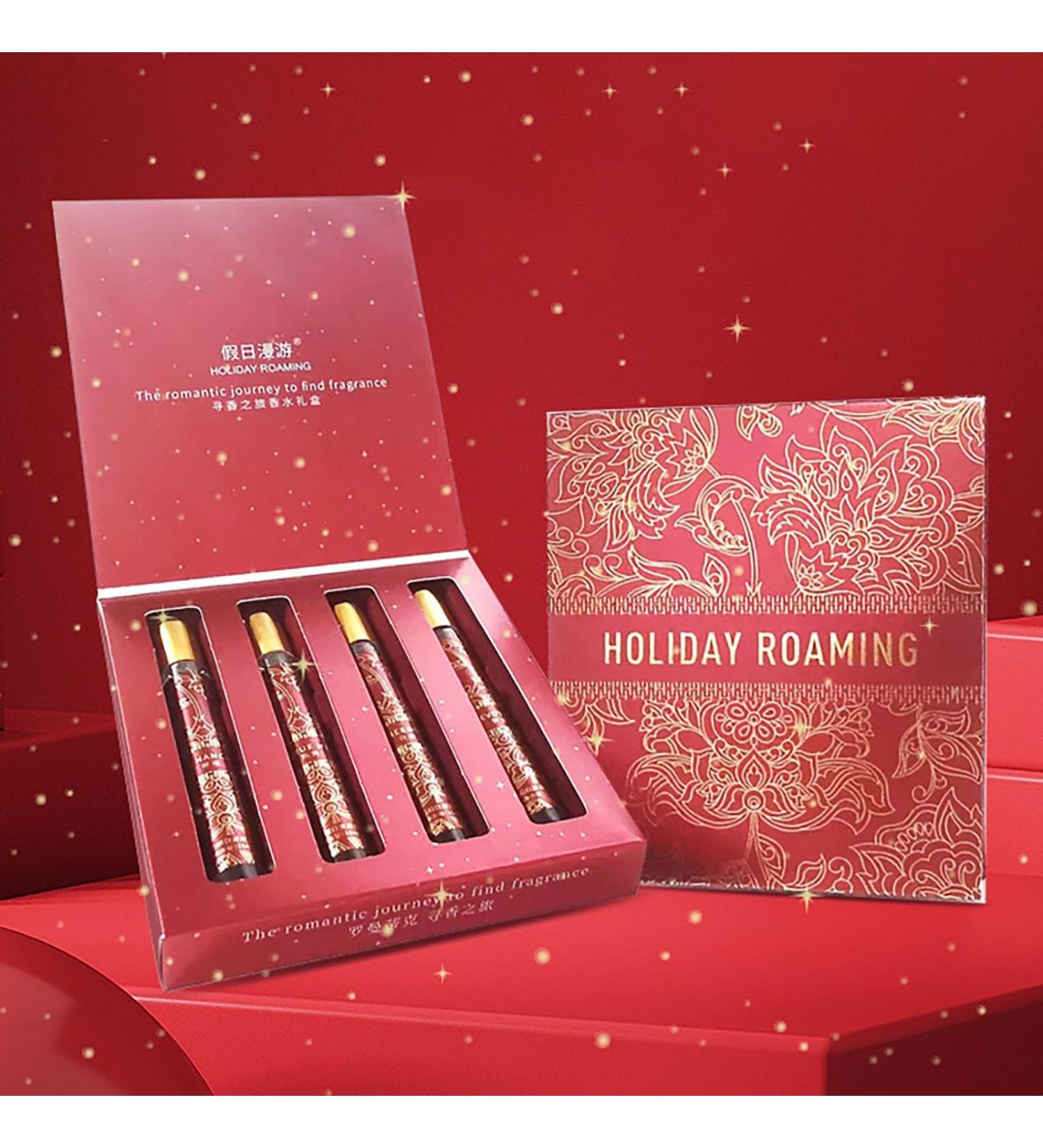 Christmas Gifts for Women Perfume Sampler for Women 4pc Perfumes for Women and Men Fragrance Sets Floral Perfume Samplers for Travel - Birthday Gifts for Women Gifts for Mom 1.01 Fl Oz (Pack of 1) Red - Buy Online on GoSupps.com