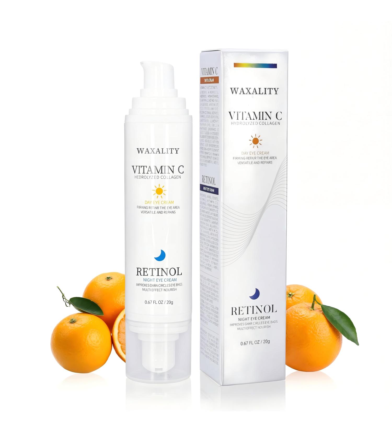 Retinol Under Eye Cream for Dark Circles Remove Puffiness & Wrinkles Day & Night Brightening Anti-Aging Eye Cream for Fine Lines 0.67 Fl Oz 0.67 Ounce (Pack of 1) - Buy Online on GoSupps.com