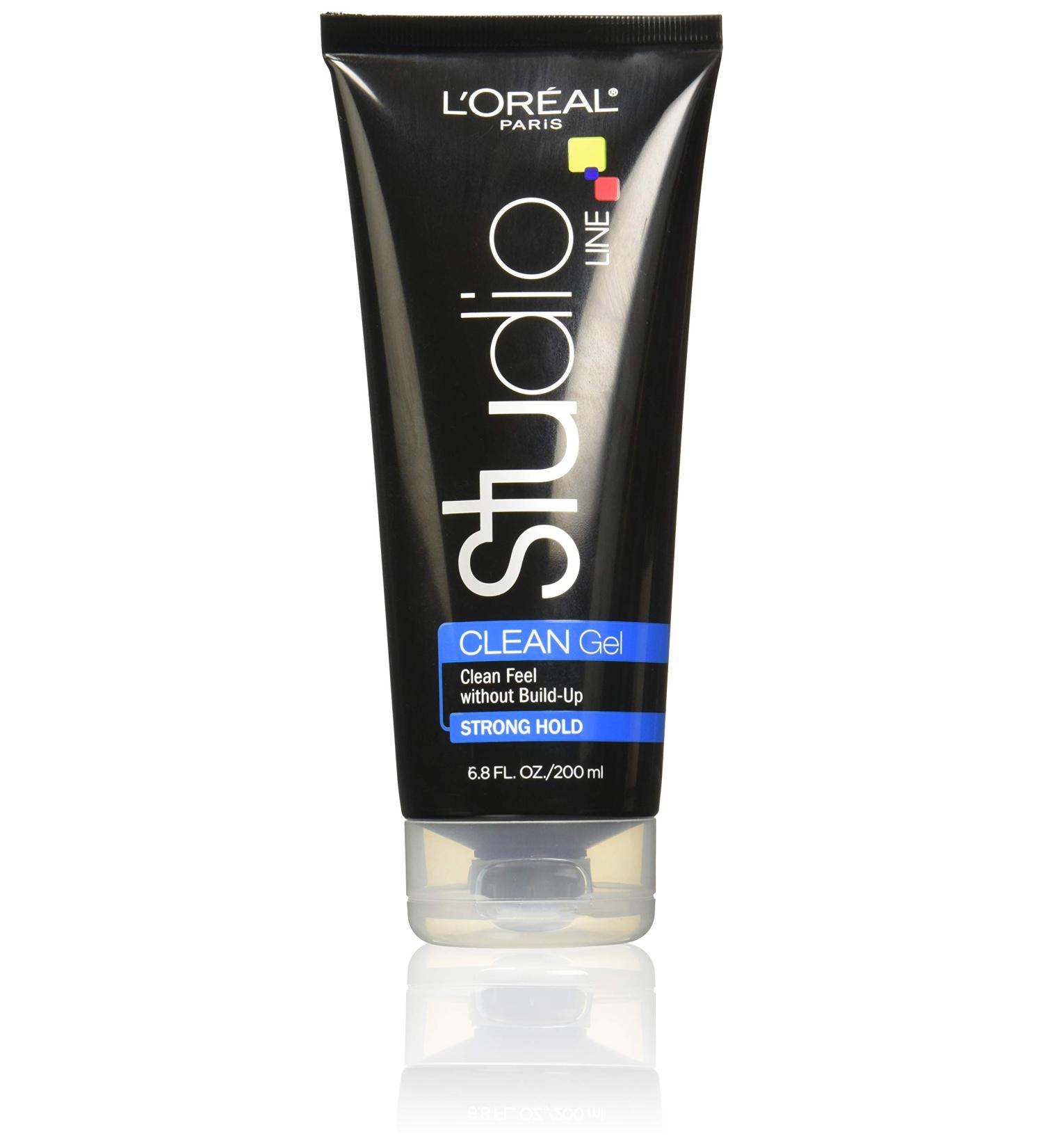 L'Oreal Paris Studio Line Clean Gel Strong Hold 6.8 Fl Oz (Pack of 3) - Long-Lasting Styling Gel Trio - Buy Online on GoSupps.com