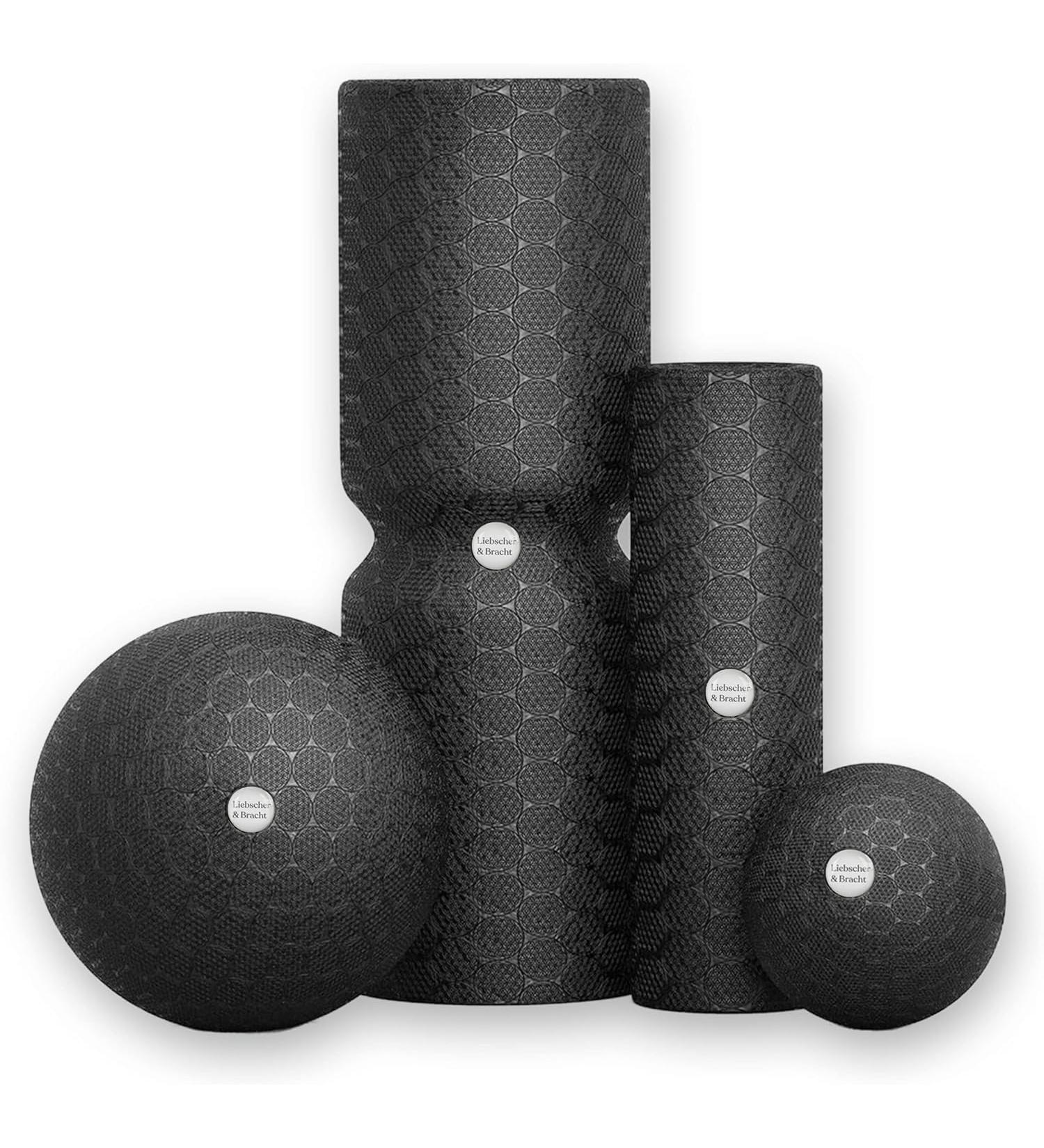 Liebscher & Bracht Original Fascia Set: Fascia Roll & Massage Ball (2-Piece) - Made in Germany Includes Practice App - International Shipping Available - Buy Online on GoSupps.com