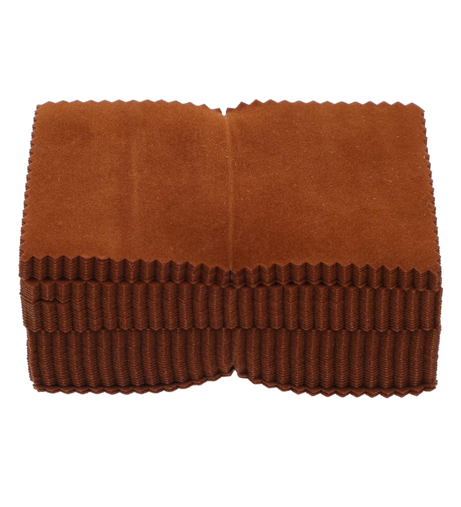 AMOSFUN 50 PCS Jewelry & Hair Clipper Cleaning Cloth Wipes - Professional Silver & Glass Polishing Towels for Hairdressers - Buy Online on GoSupps.com
