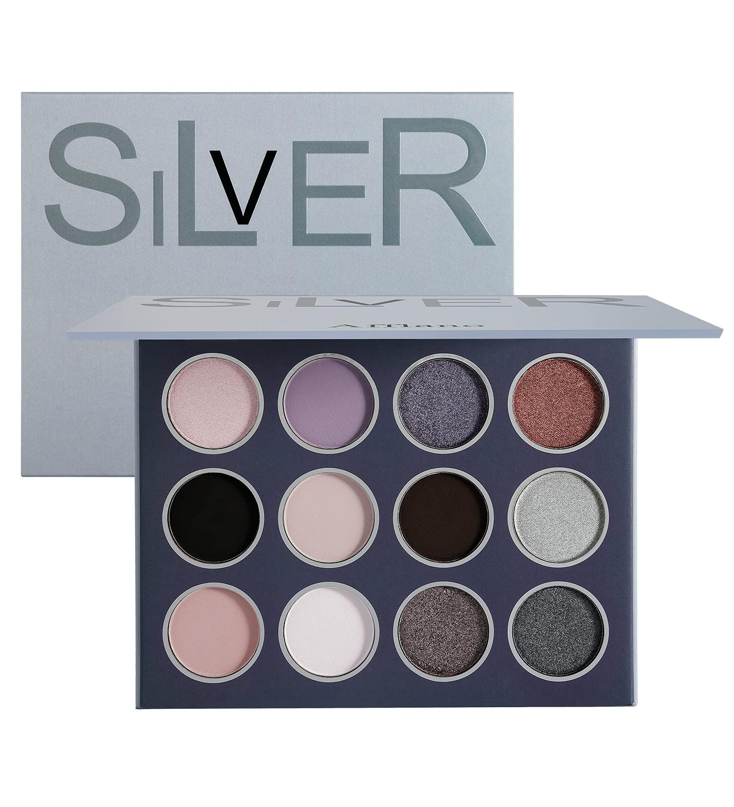 Natural Neutral Smokey Eyeshadow Palette - 12 Matte & Shimmer Shades for Perfect Smokey Eye Makeup - Buy Online on GoSupps.com