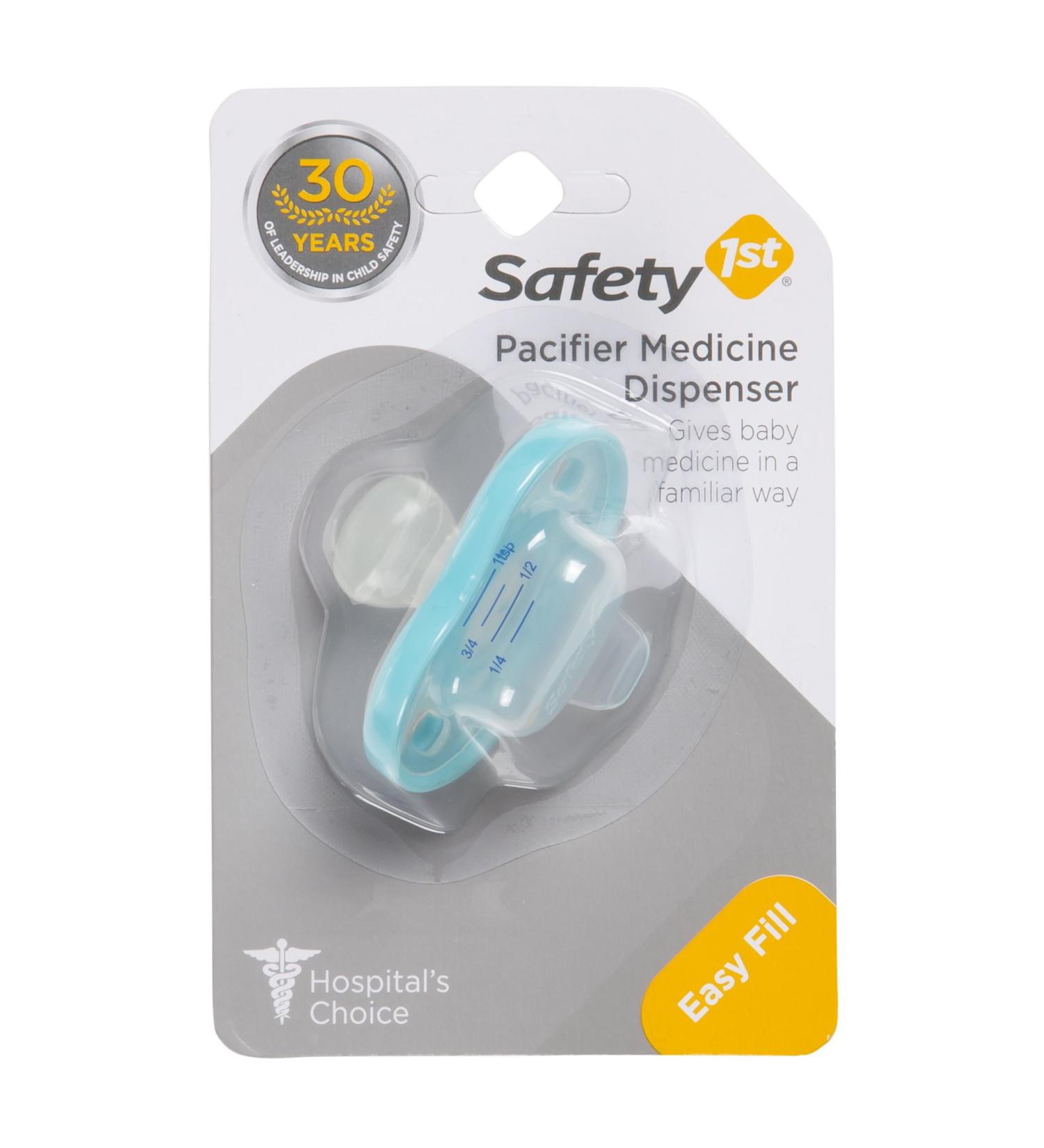 Safety 1st Pacifier Medicine Dispenser - Easy and Safe Medication Administration for Babies - Buy Online on GoSupps.com
