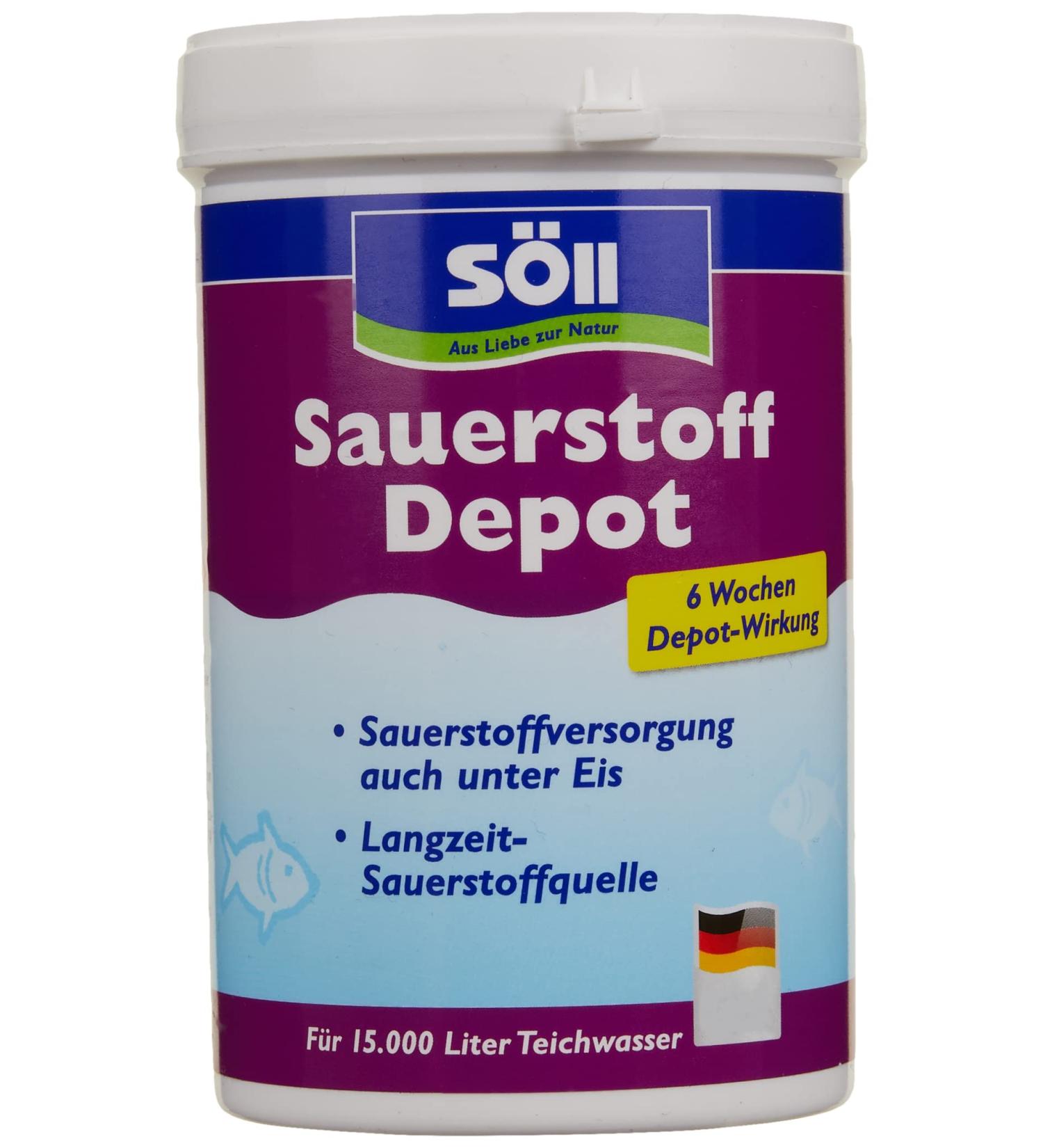 Buy S ll 82716 Oxygen Depot Tabs - 30 Long-Lasting Oxygen Tablets for Garden Ponds | Ideal for Winter Fishing - 15 000 Liters Capacity - Buy Online on GoSupps.com