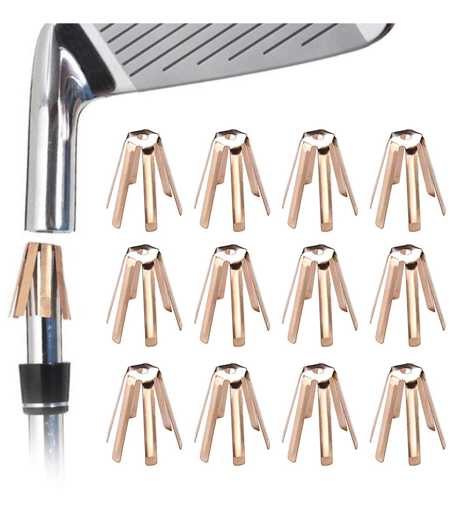 Aliennana Brass Golf Shaft Adapter Shims 12pcs - Fits .335 .350 .355 .370 - Golf Shaft Accessories - Buy Online on GoSupps.com