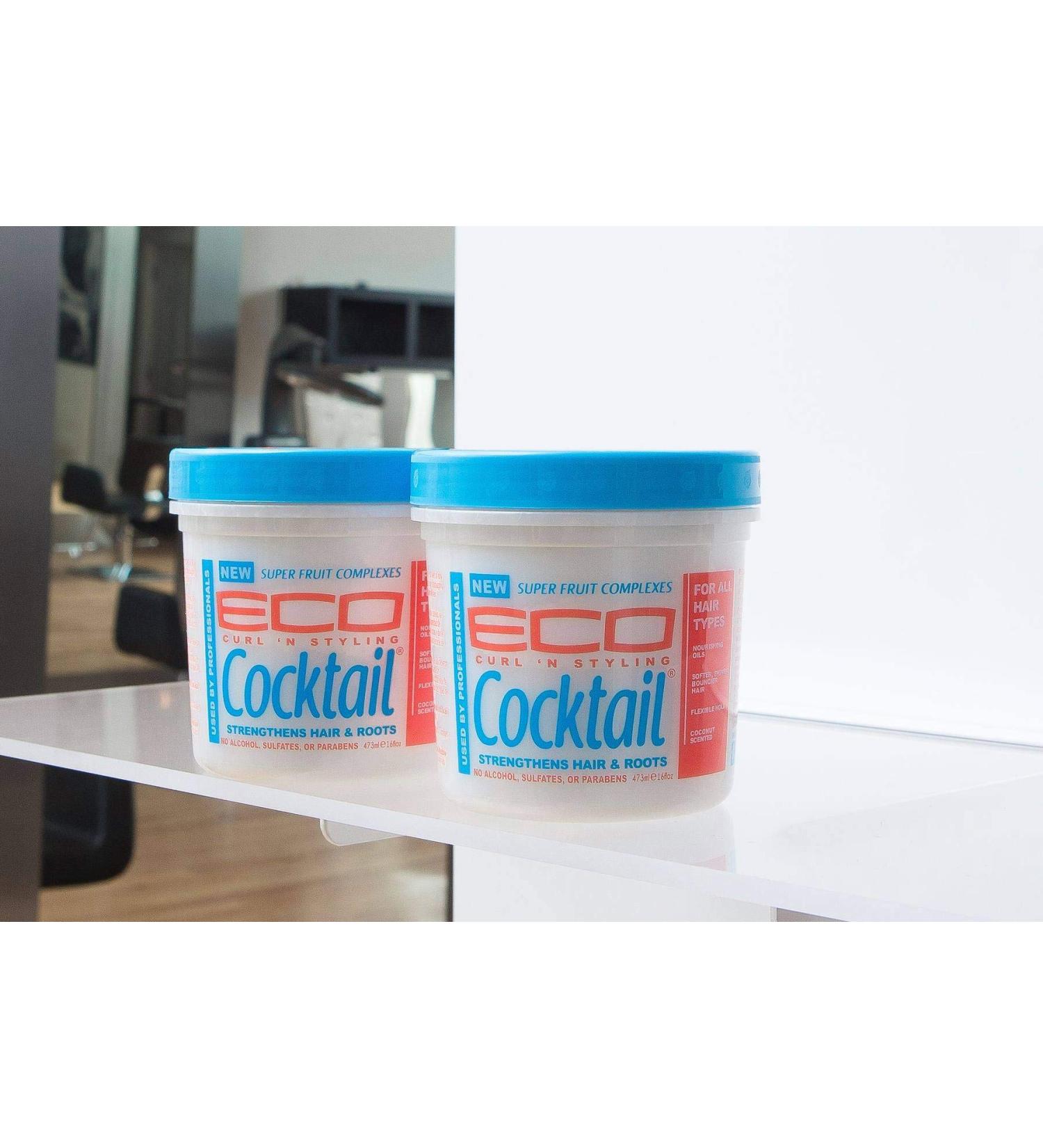 Nvey Eco Cocktail Super Fruit Curl Complex Styling Creme 16 oz - Hydrating Curl Enhancer - Buy Online on GoSupps.com