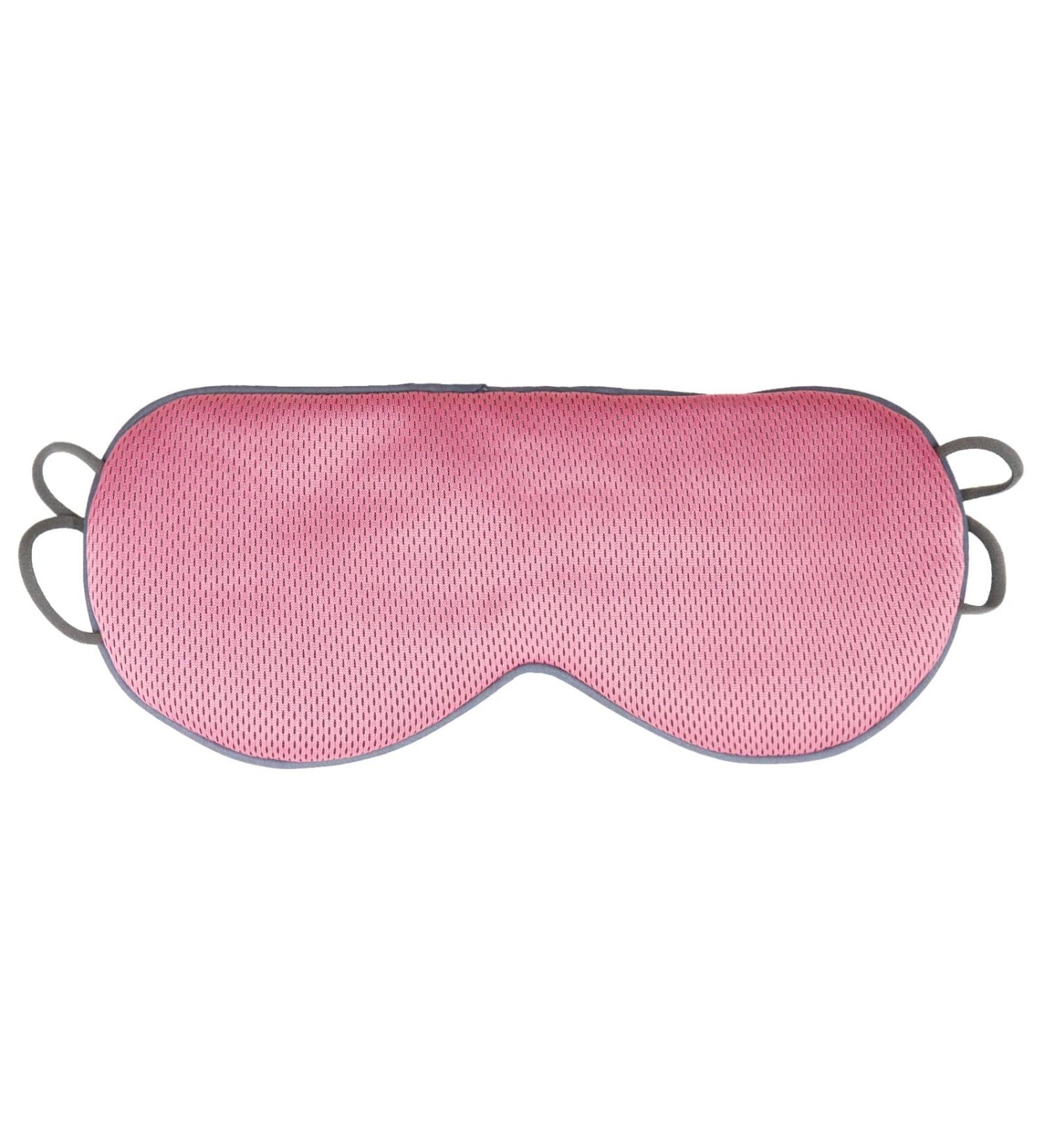 Double Sided Sleep Mask | Warm/Cool Super Soft Eye Cover | Adjustable Strap | Blackout Blindfold for Women/Men | Travel Nap | Purple/Pink - Buy Online on GoSupps.com