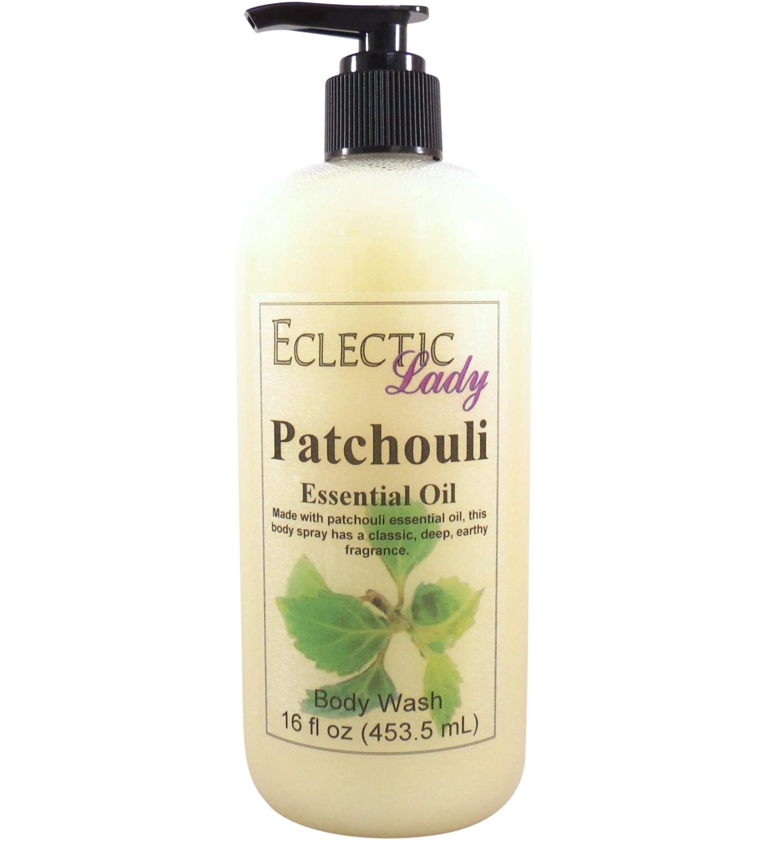 Eclectic Lady Liquid Pearl Body Wash - Patchouli Essential Oil Scent 3-in-1 Use For Bubble Bath Hand Soap & Body Wash Phthalate-Free Patchouli Essential Oil Fragrance Handcrafted in USA (16 oz) 16 Fl Oz (Pack of 1) - Buy Online on GoSupps.com