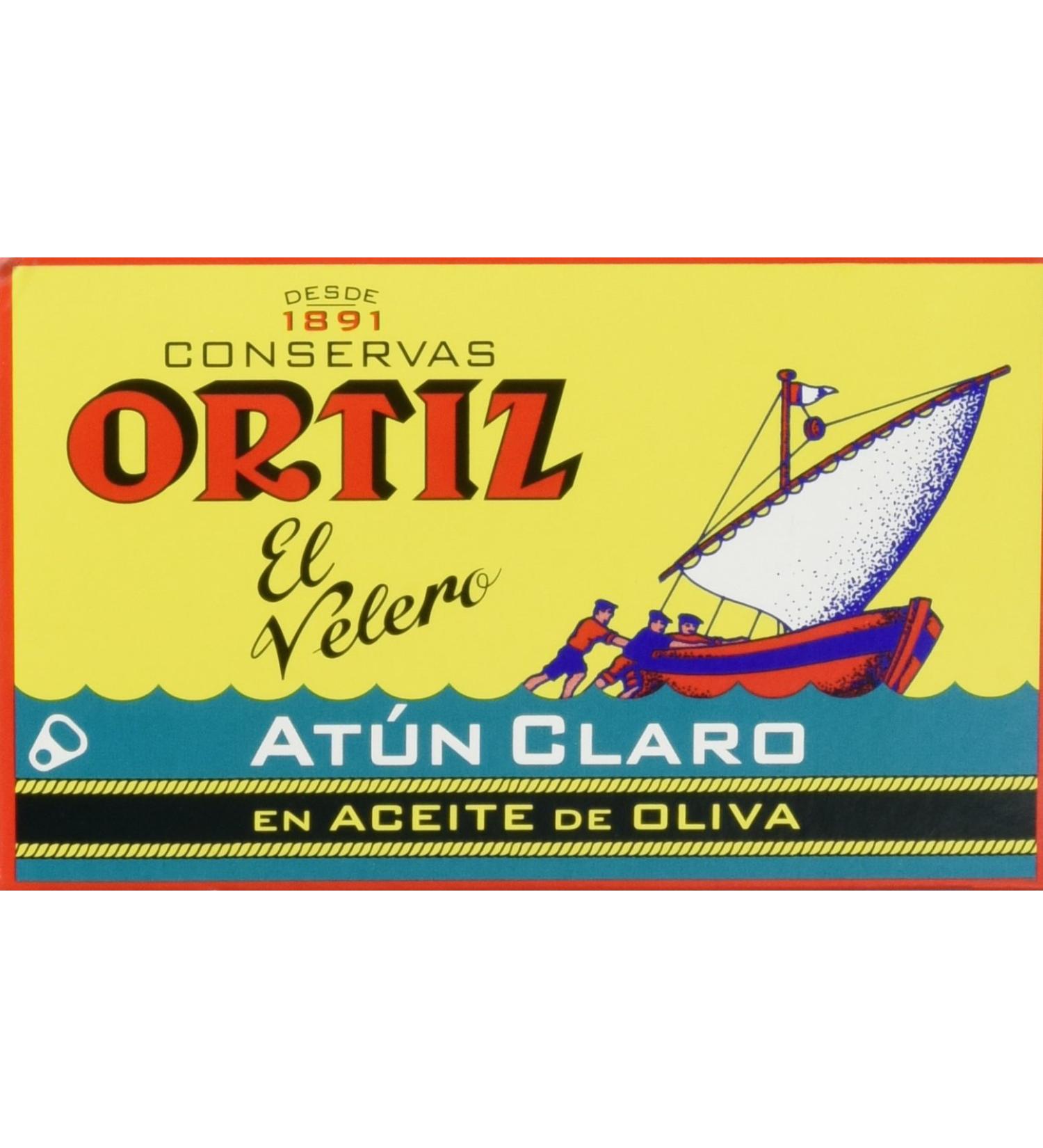 Buy Conservas Ortiz At n Claro - Finest Yellowfin Tuna Pack of 2 (2 x 112g) | Premium International Shipping - Buy Online on GoSupps.com