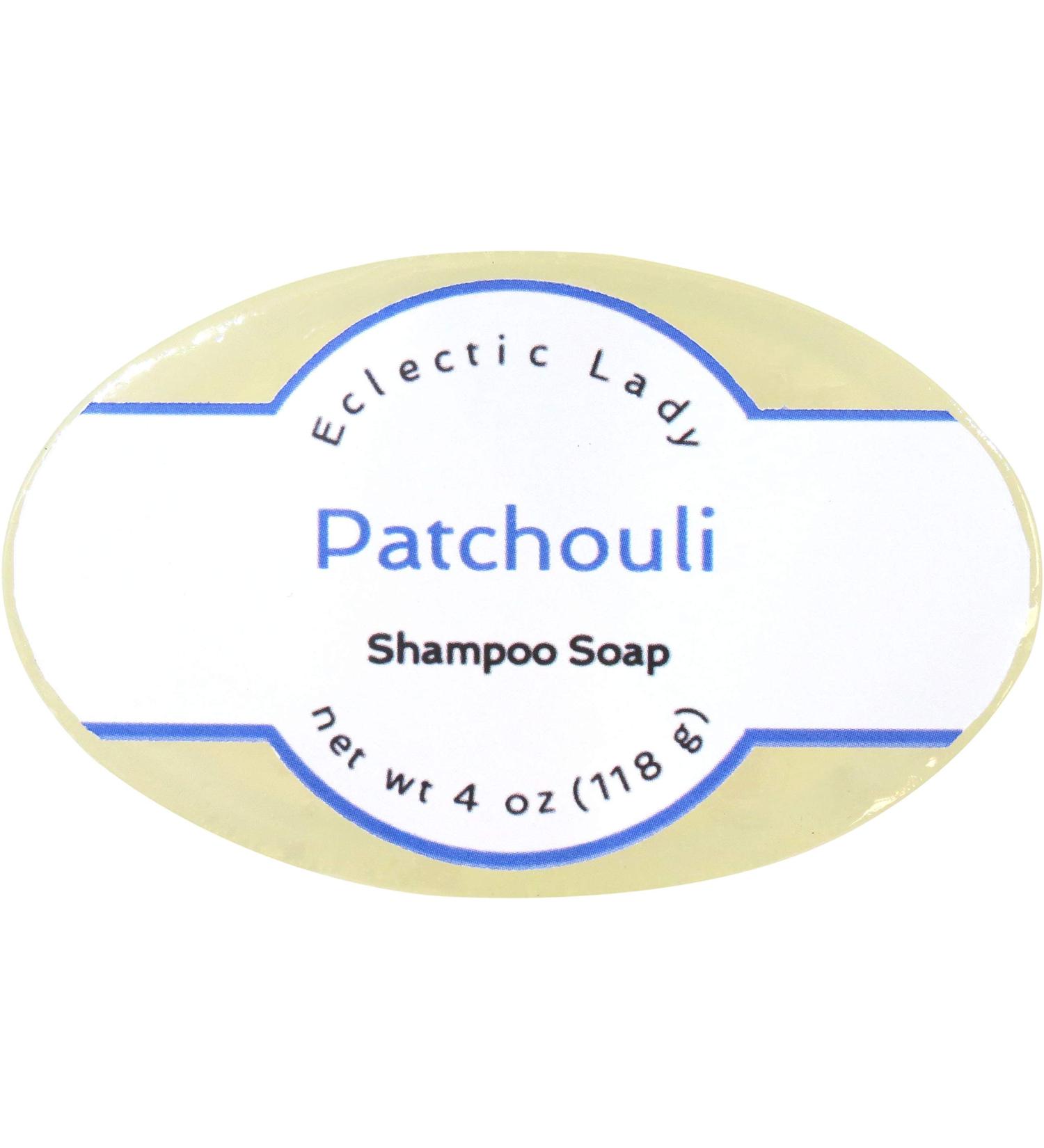 Eclectic Lady Patchouli Shampoo Soap Bar - Pure Argan Oil Silk & Honey Protein Calendula Aloe | 4 oz Natural Cleanser - Buy Online on GoSupps.com