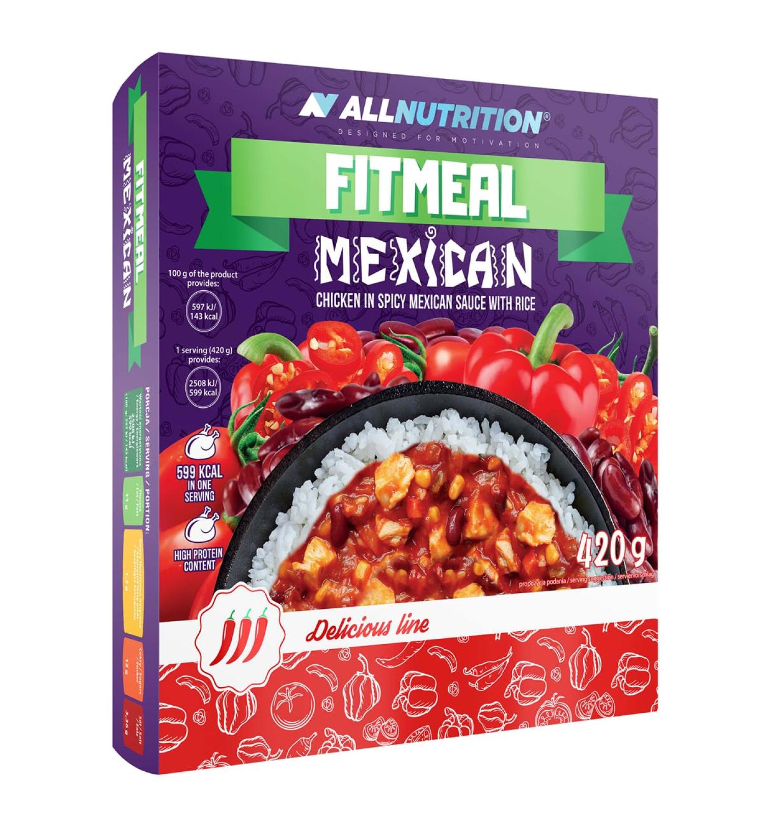 Allnutrition Fitmeal Mexican 420G - Buy Online on GoSupps.com
