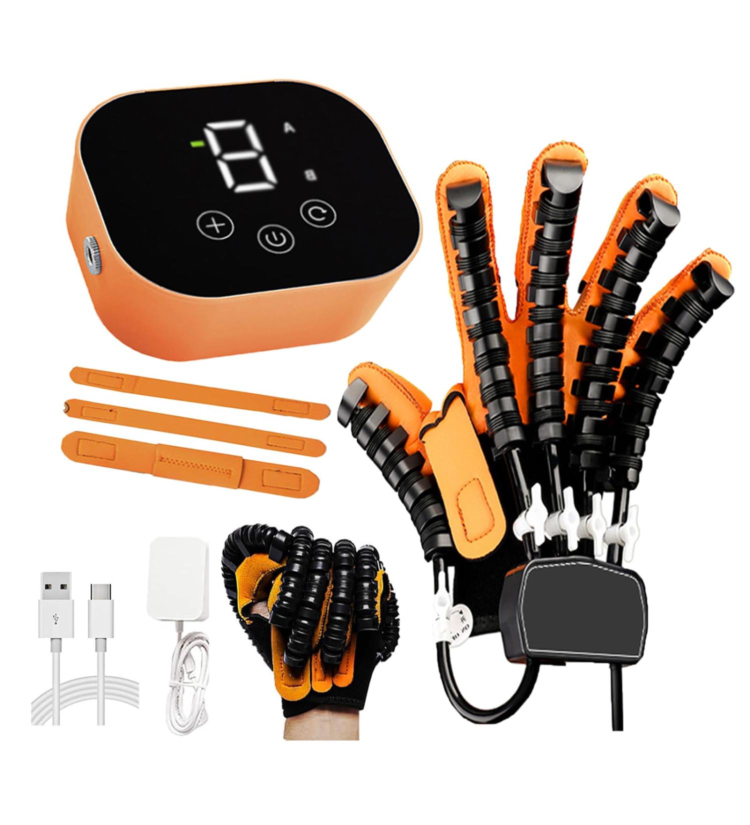 Rehabilitation Robot Gloves Upgrade Stroke Hand Therapy Equipment Automatic Hand Trainer Gloves with USB Chargeable for Hand Paralysis Stroke Patients right hand X-Large - Buy Online on GoSupps.com