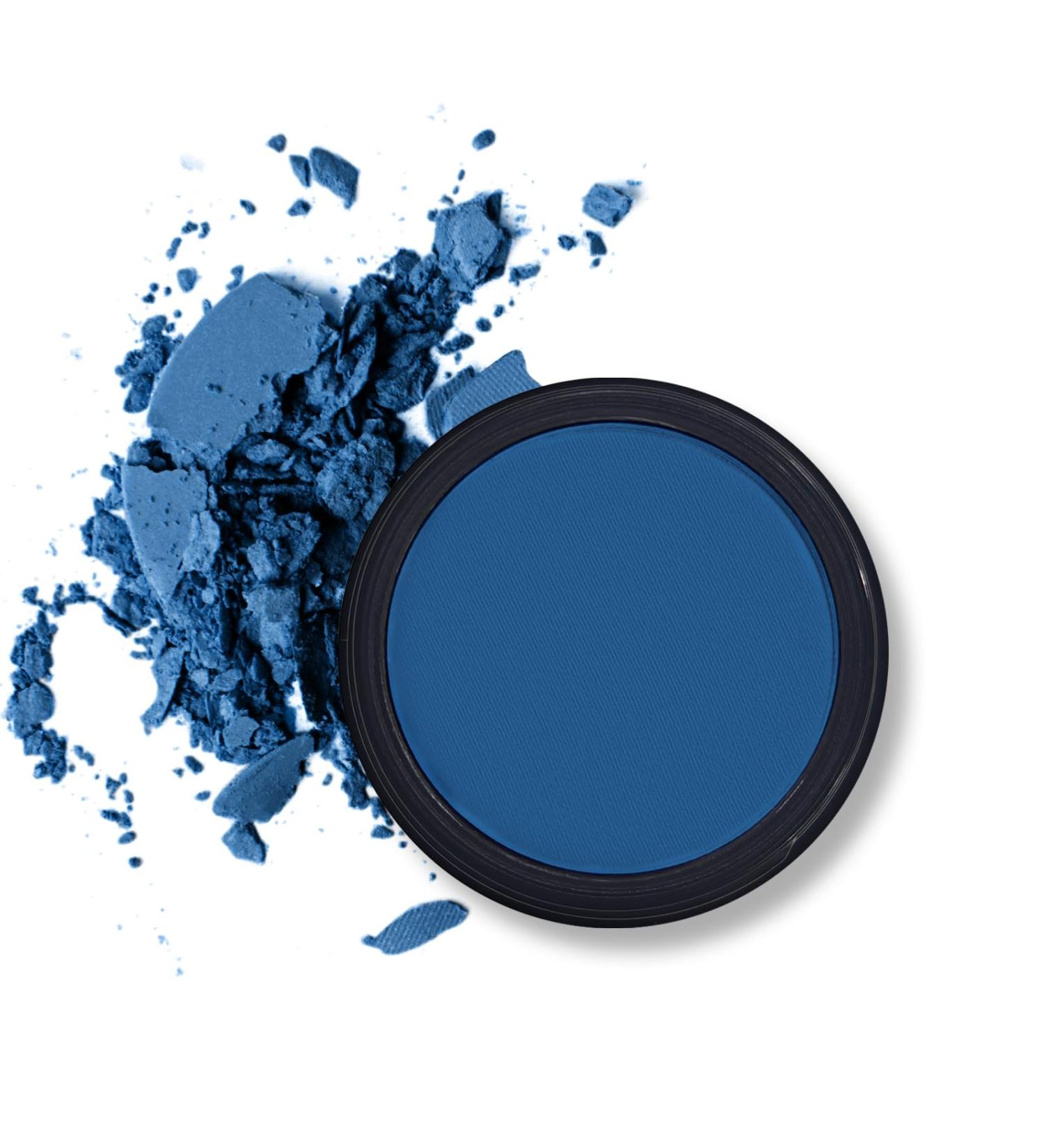 Erinde Dark Blue Eyeshadow Palette - Waterproof High Pigmented Nude & Marine Blue Matte Shades | Long-Lasting Eye Makeup - Buy Online on GoSupps.com