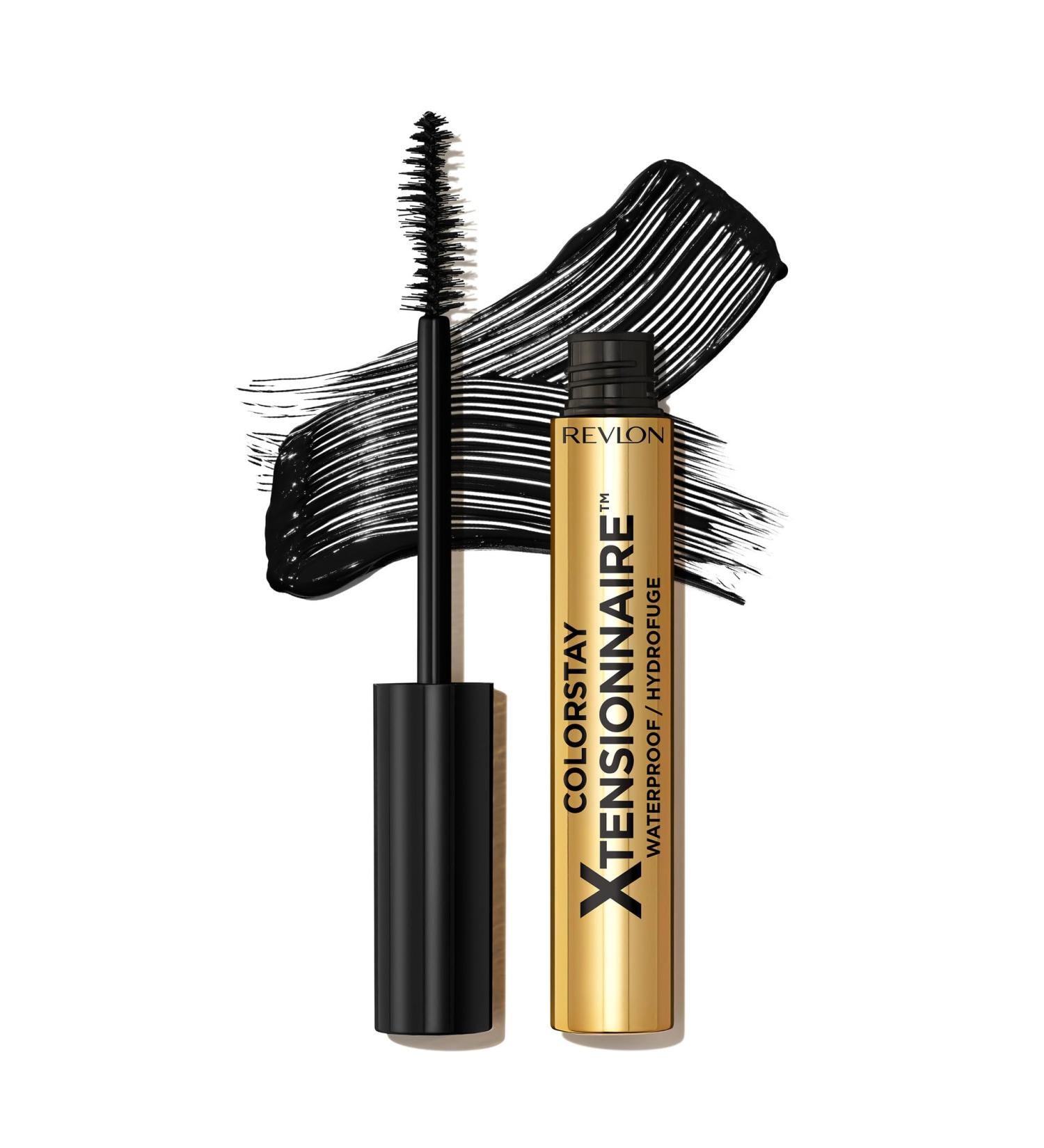 Revlon ColorStay Xtensionnaire Length Mascara 2-in-1 Serum and Mascara Ultra-light fibers for 2x longer lashes Infused with provitamin B5 Non-smudging 211 Black Waterproof - Buy Online on GoSupps.com