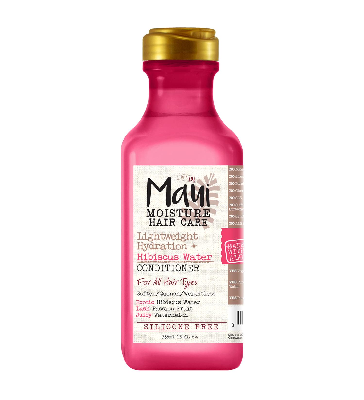 Maui Moisture Hibiscus Water Conditioner - Lightweight Hydration, 13 fl oz - Buy Online on GoSupps.com