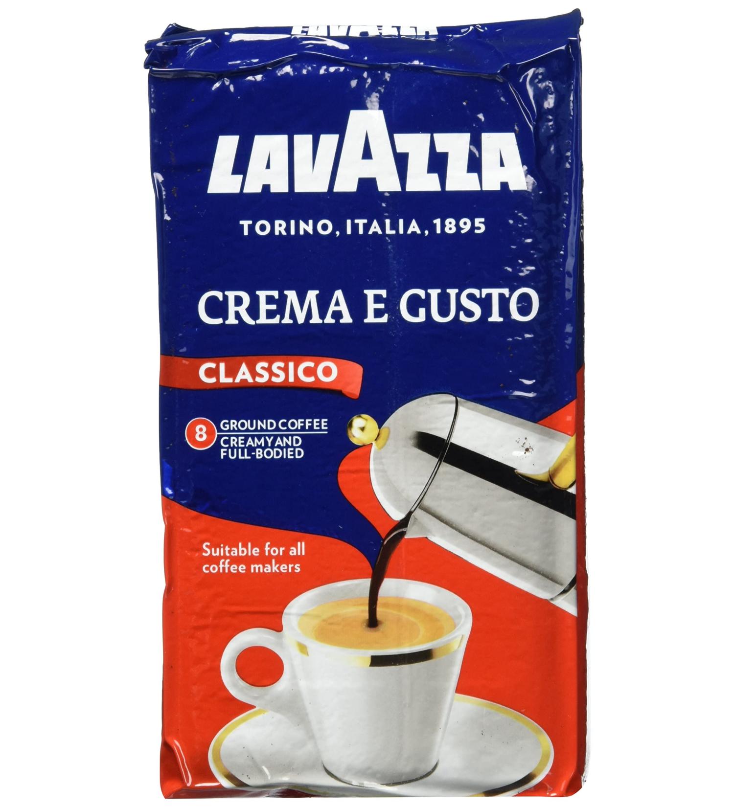 Lavazza Crema E Gusto No. 7 Ground Coffee - 20 Packs of 250g | Premium Italian Coffee for International Shipping - Buy Online on GoSupps.com