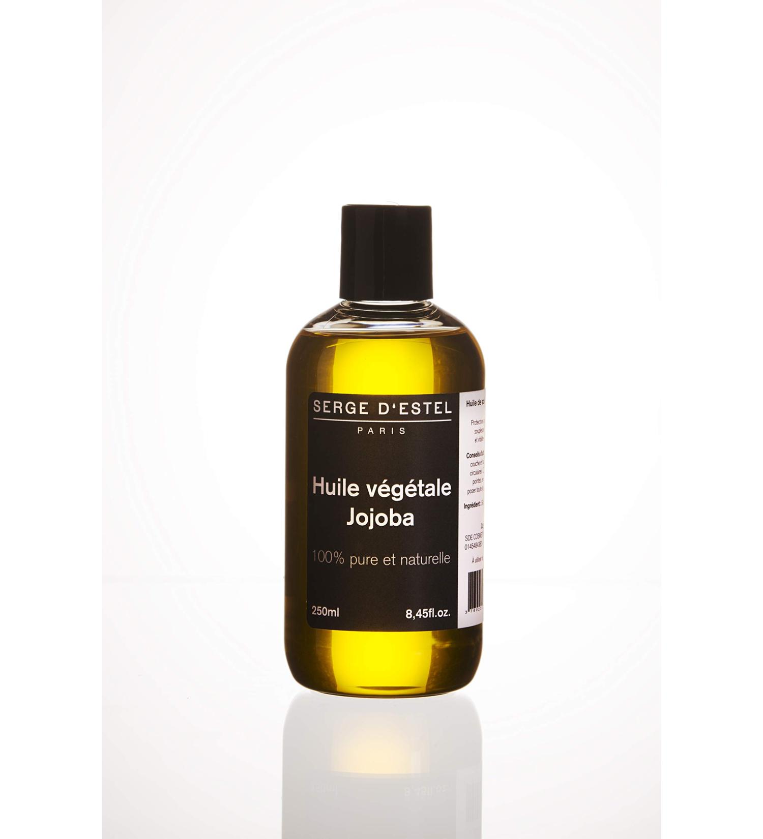 Jojoba Oil 250ml Hair Oil 1st Cold Pressure Quality Premium Jojoba Oil 100% Pure Mature Skin Brittle Hair Anti-Wrinkle Brilliance Repairing Protection Acne Oil Oily Skin - Buy Online on GoSupps.com