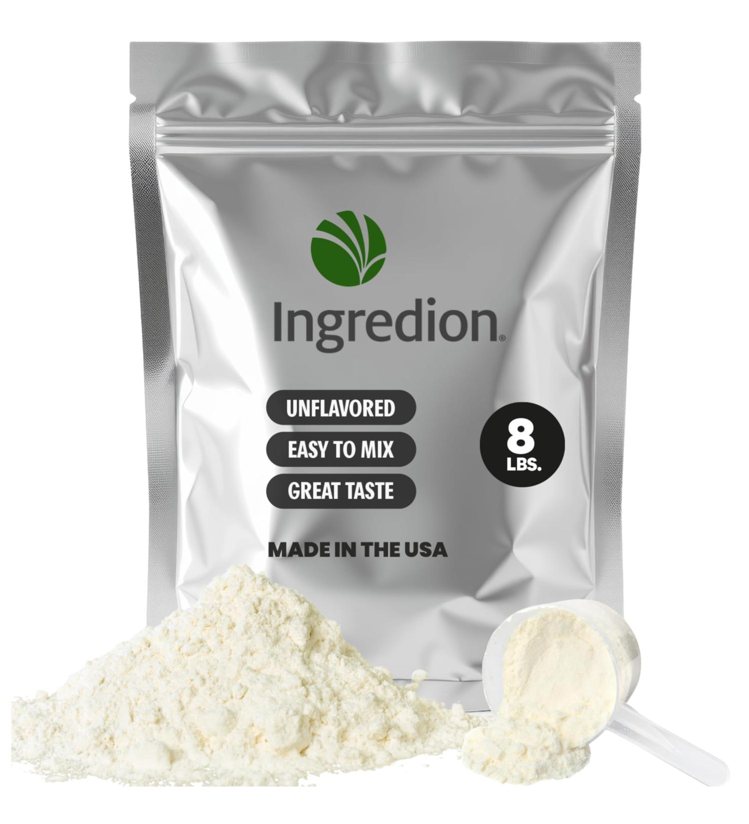 Premium Pea Protein Isolate Bulk pouch Non-GMO (8 lb) 8 Pound (Pack of 1) - Buy Online on GoSupps.com