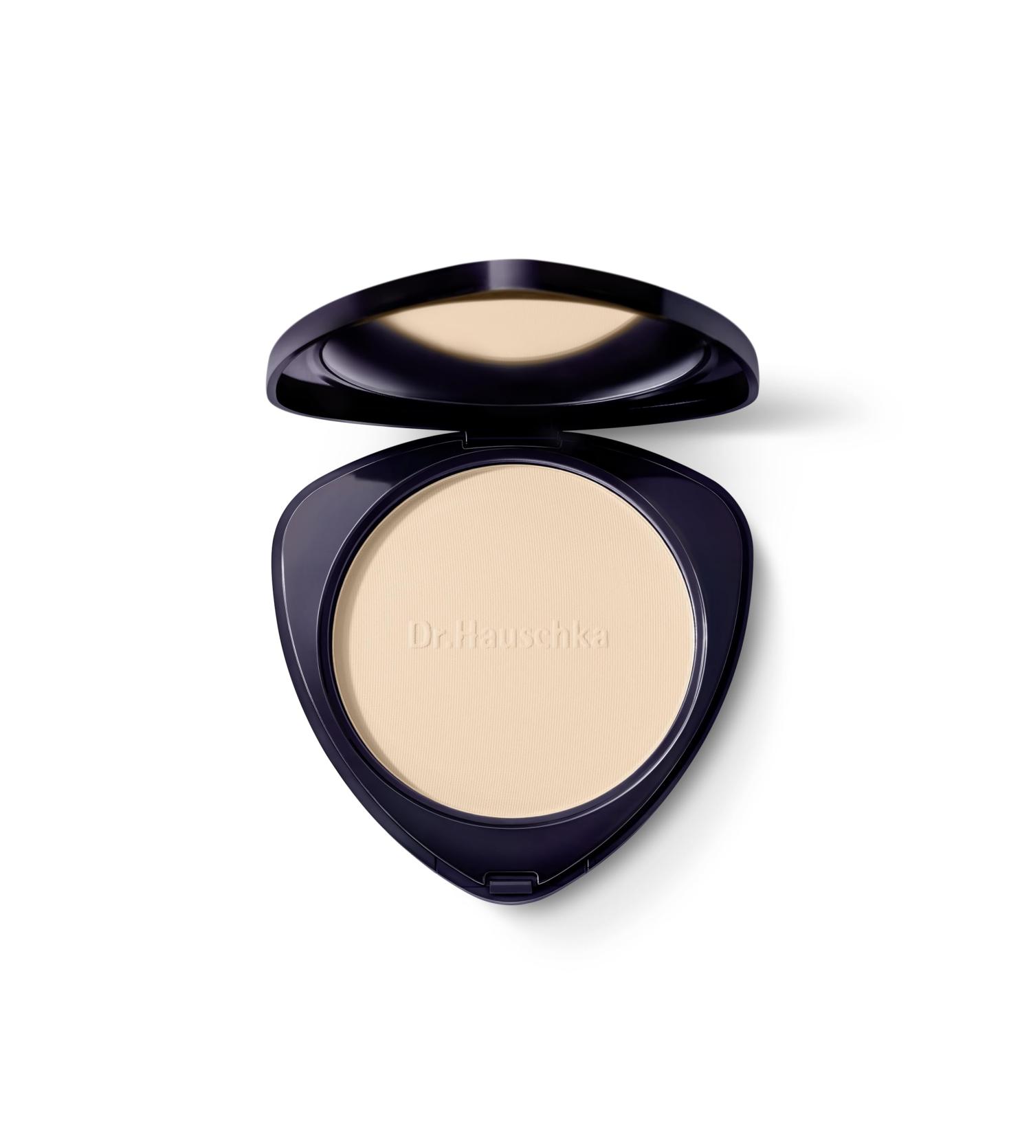 Dr. Hauschka Liquid Compact Powder 00 - Translucent Mineral Setting Powder for All Skin Tones | Natural Silky Finish | 0.28 oz - Worldwide Shipping - Buy Online on GoSupps.com