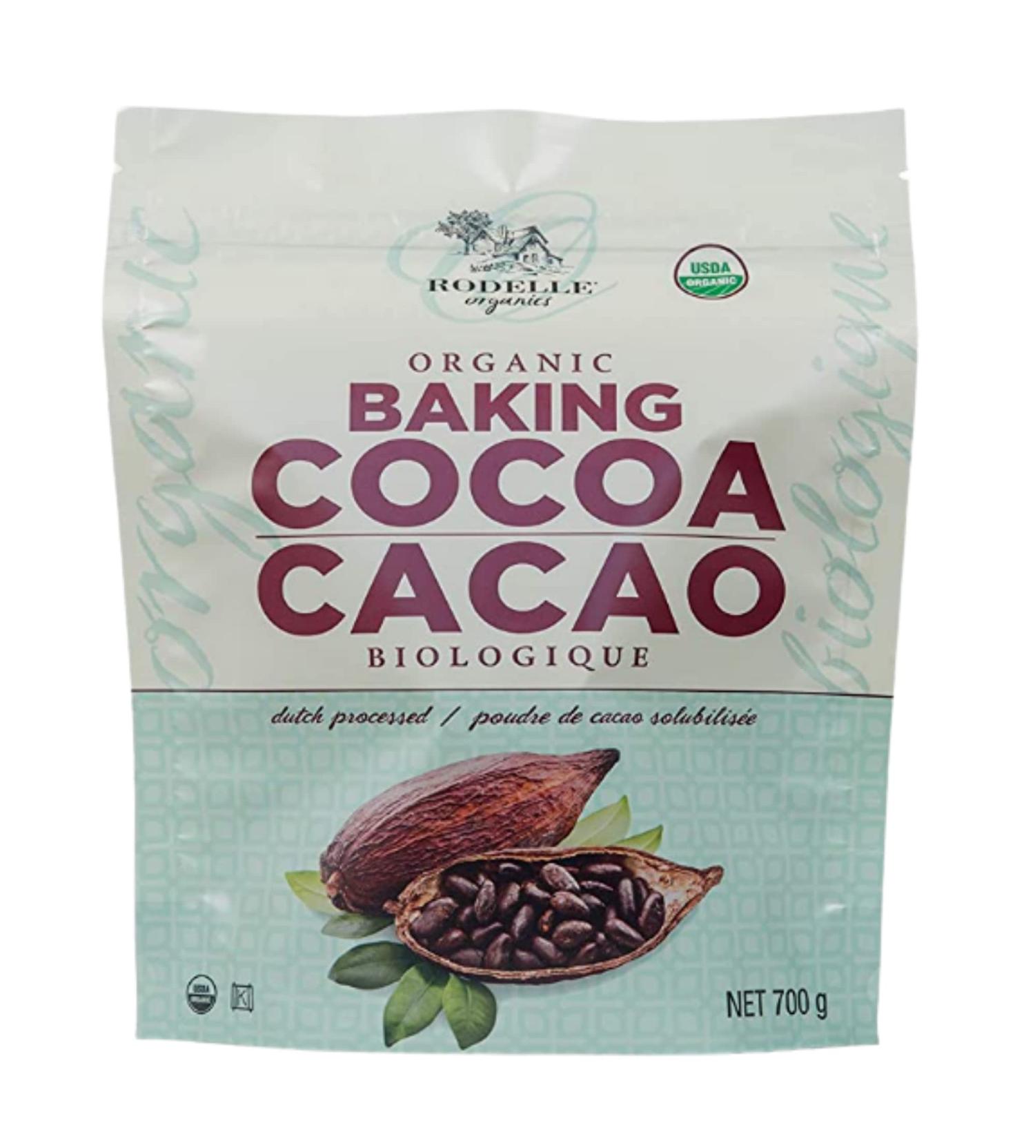P2P Organic Gourmet Baking Cocoa Powder Unsweetened Processed Biologique Cacao Beans Resealable Bag 25 Oz 1 Pack - Buy Online on GoSupps.com
