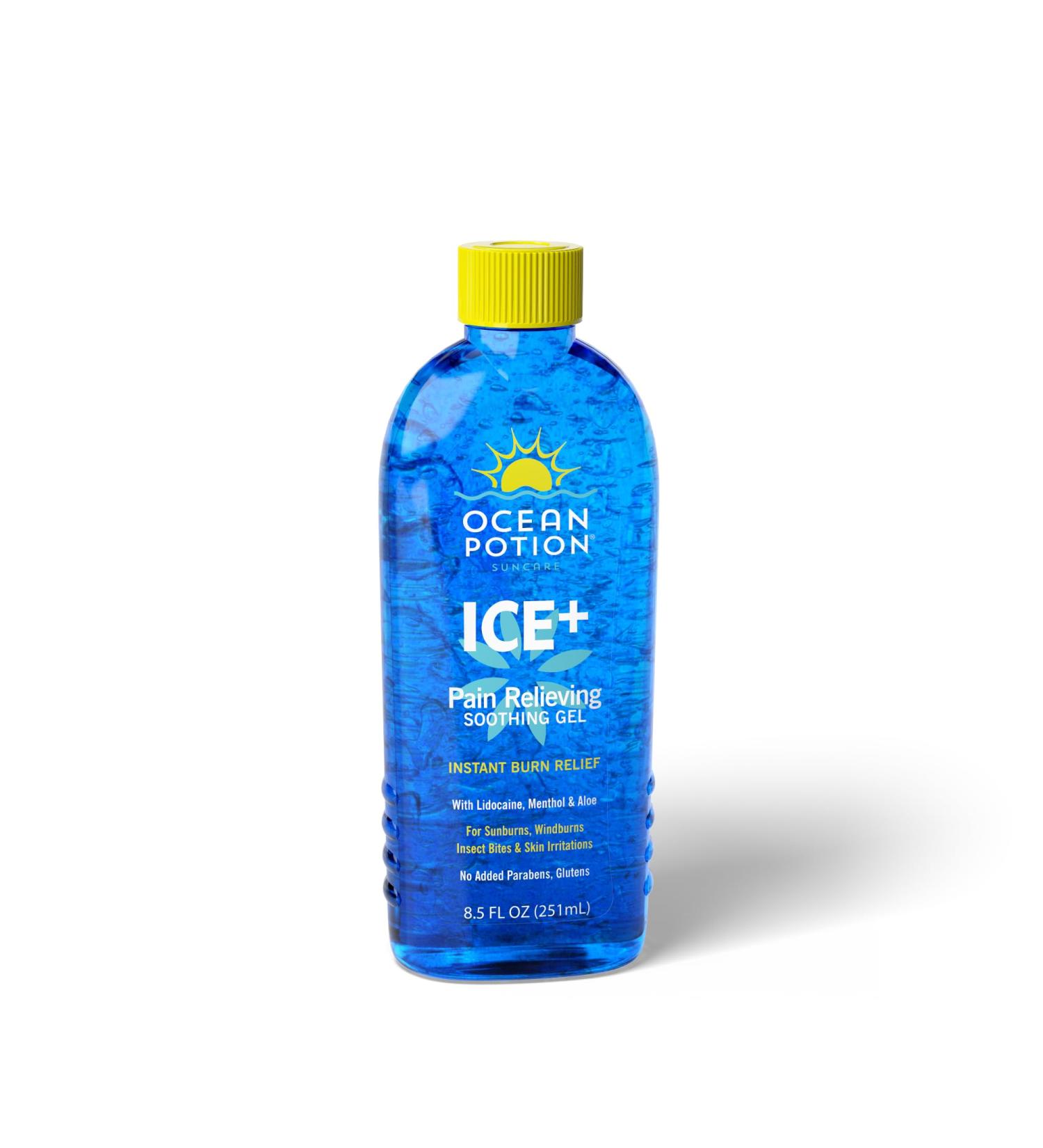 Buy Ocean Potion Burn Relief Gel with Lidocaine 8.5oz - Fast-Acting Pain Relief for Sunburn & Minor Burns - International Shipping Available - Buy Online on GoSupps.com
