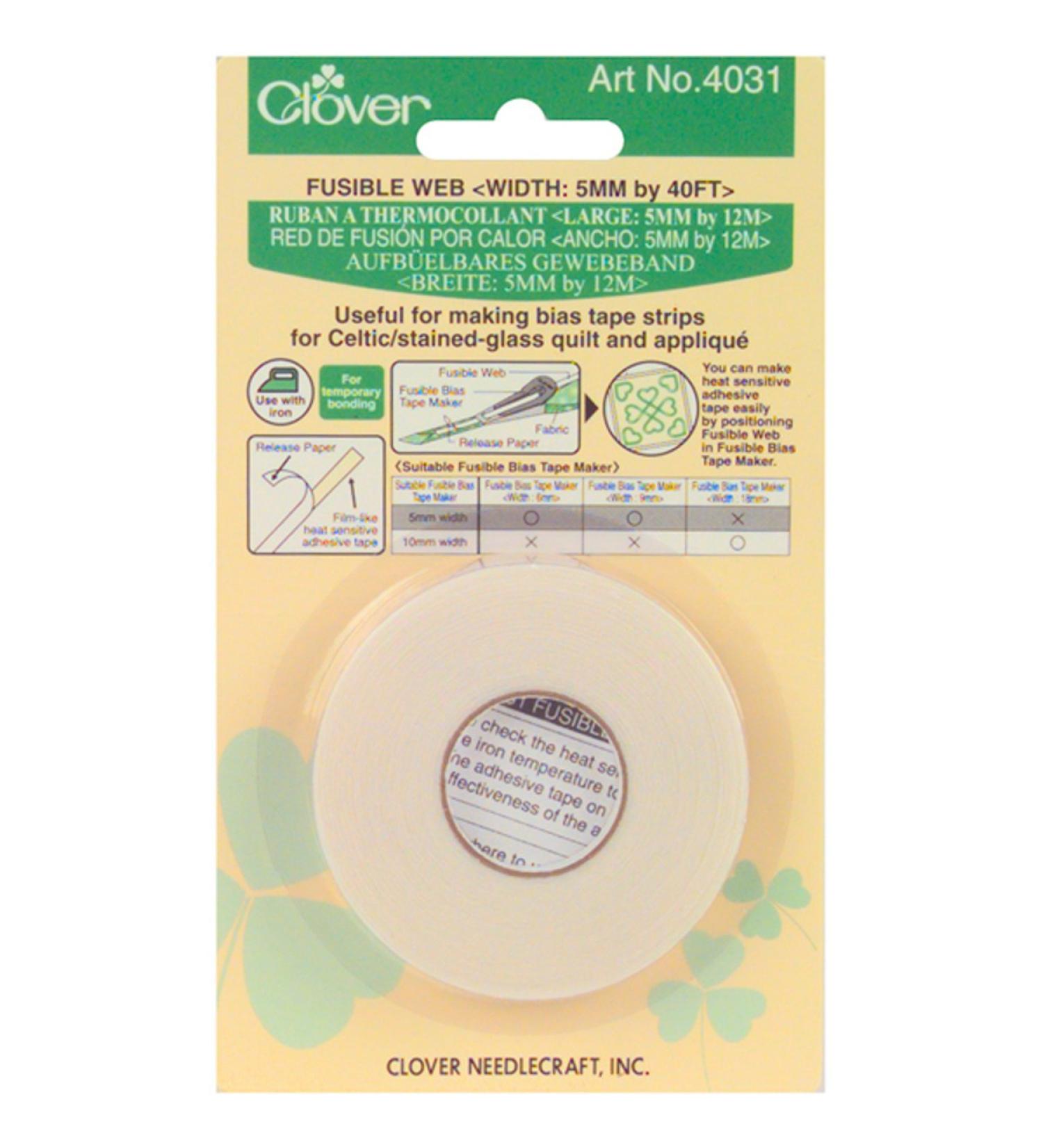 Clover Fusible Web 5mm, 1/4-Inch 40ft. (4031)