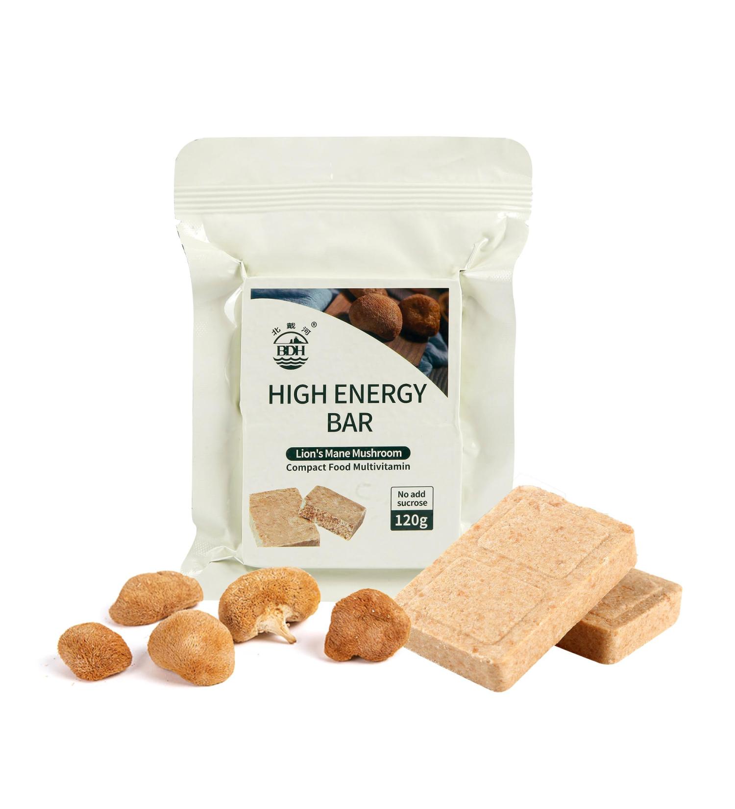 Emergency Food Bars | Mushroom Flavor | 20-Year Shelf Life | Survival Energy for Camping & Emergencies - Buy Online on GoSupps.com