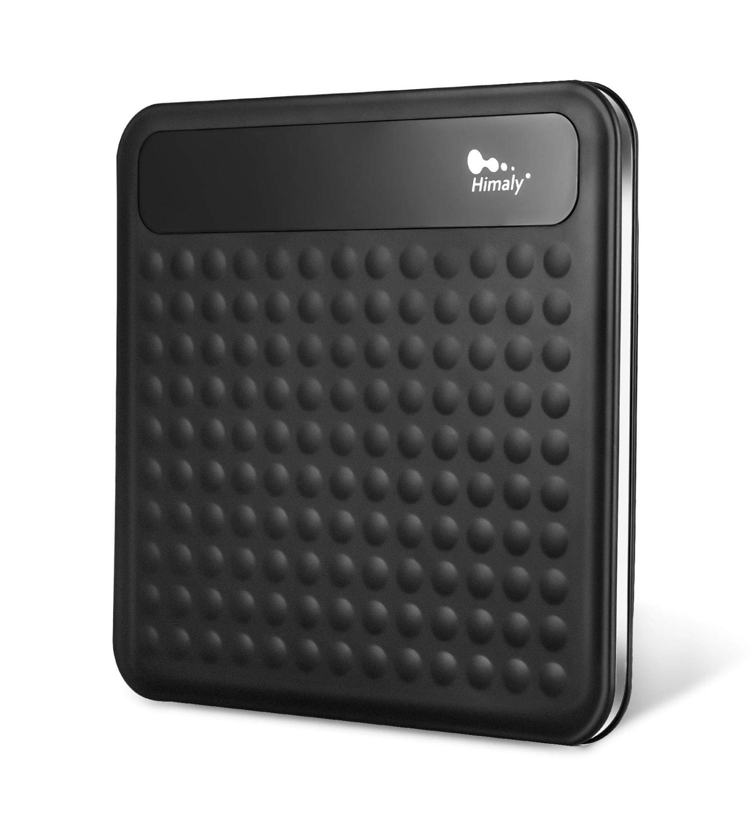 Digital Body Weight Bathroom Scale  High Precision Measurements Scales with Large Non Slip Silicone Platform and LCD Digital Display  400lbs/180kg Capacity (Black) 1-Black - Buy Online on GoSupps.com