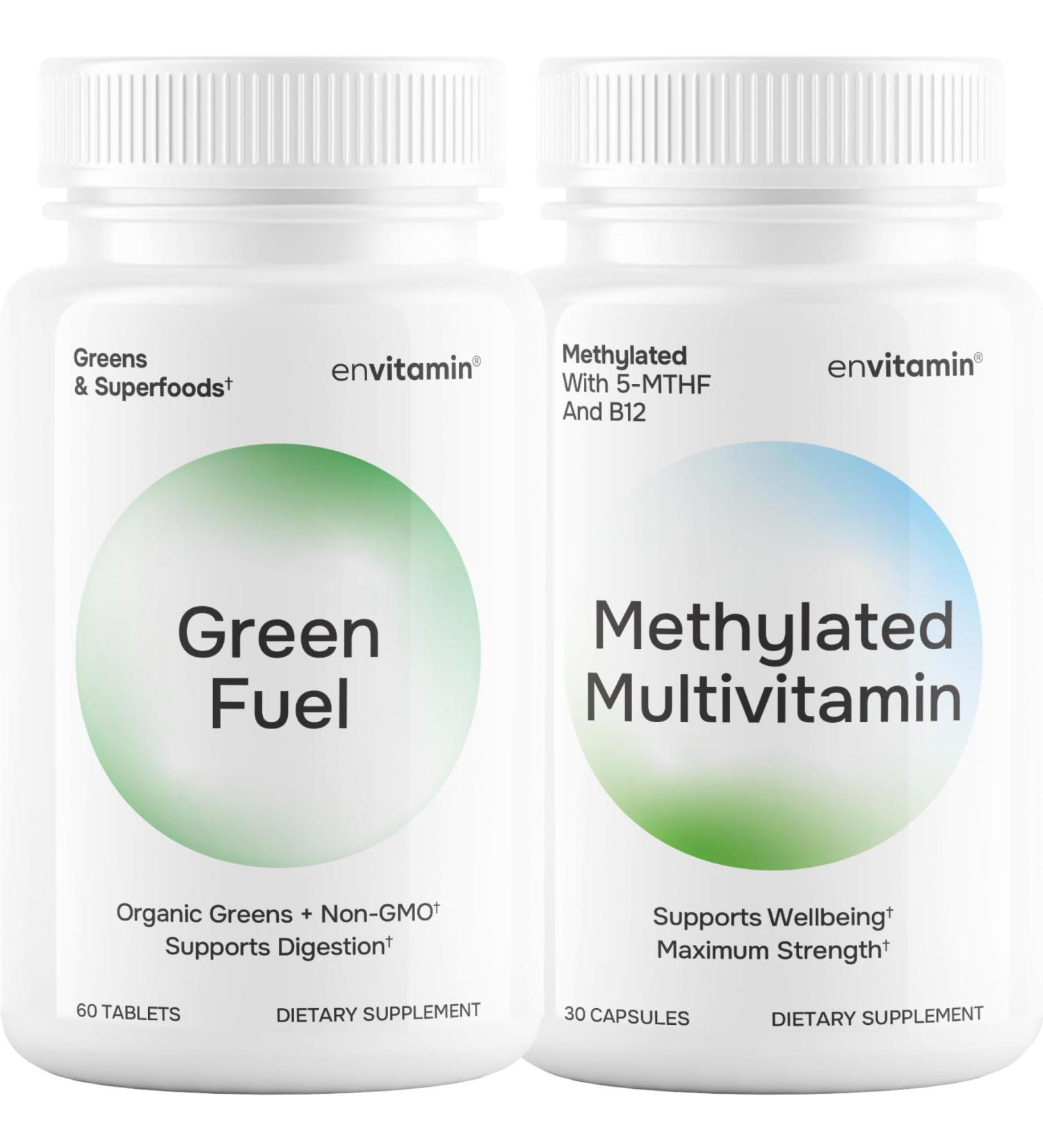 Green Fuel & Methylated Multivitamin - Buy Online on GoSupps.com