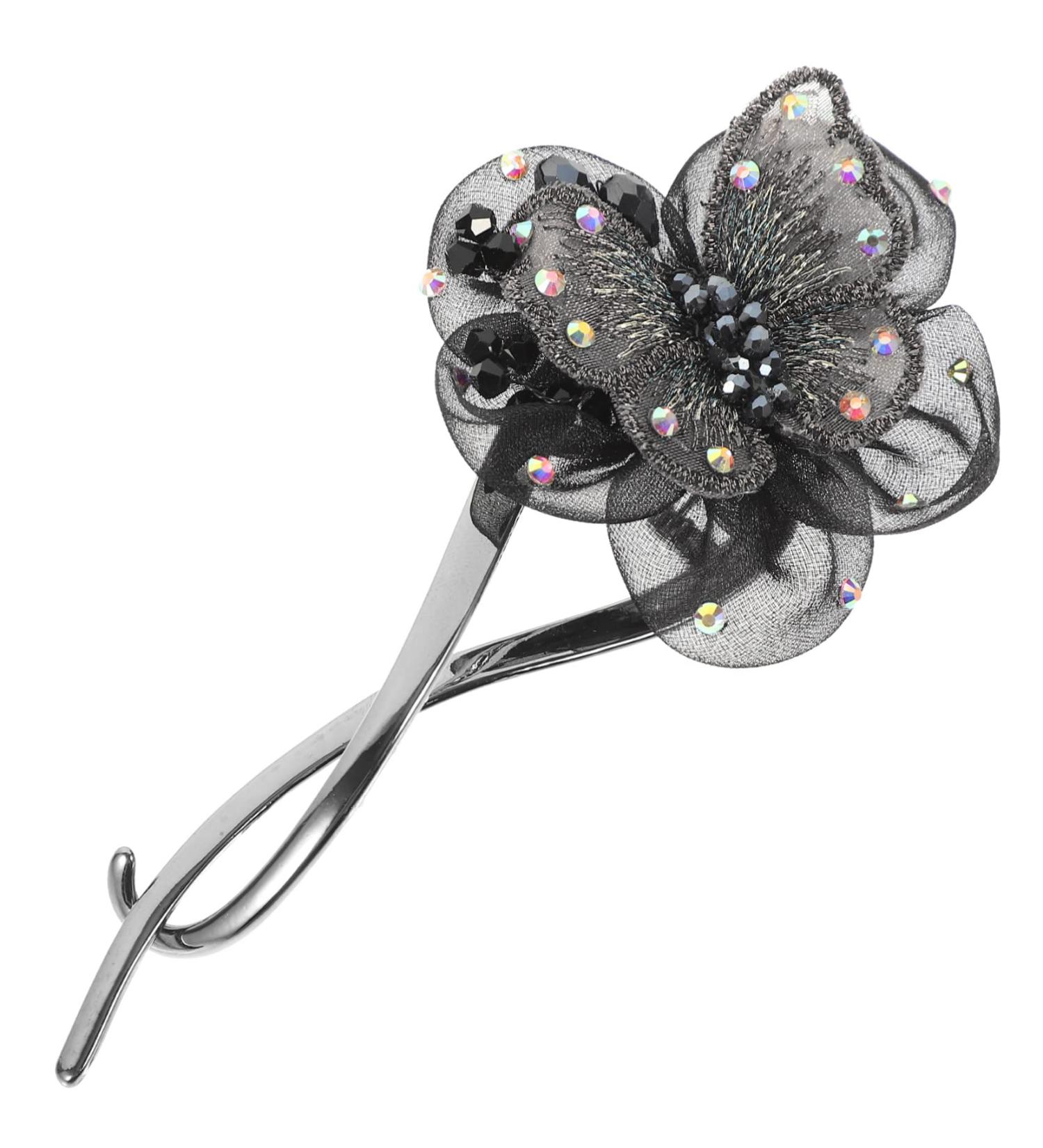 FRCOLOR Pins no slip hair grips hair clamps butterfly hair barrettes butterfly hair claws butterfly hair clips hair clips for girls hair pins for buns Miss French alloy no - Buy Online on GoSupps.com