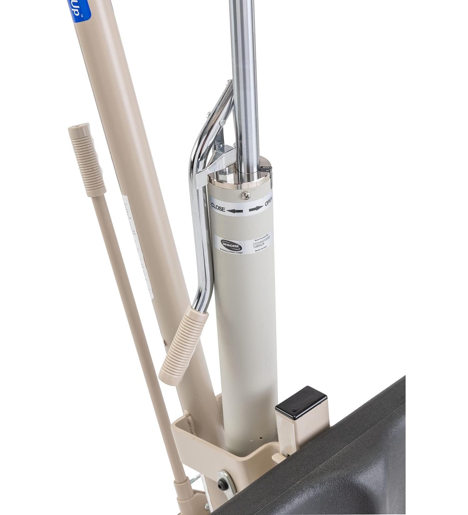 Invacare Painted Hydraulic Pump for 9805P, RHA450-1, RHL450-1 & GHS350 Patient Lifts - Satin Finish Isolete Gray - Buy Online on GoSupps.com