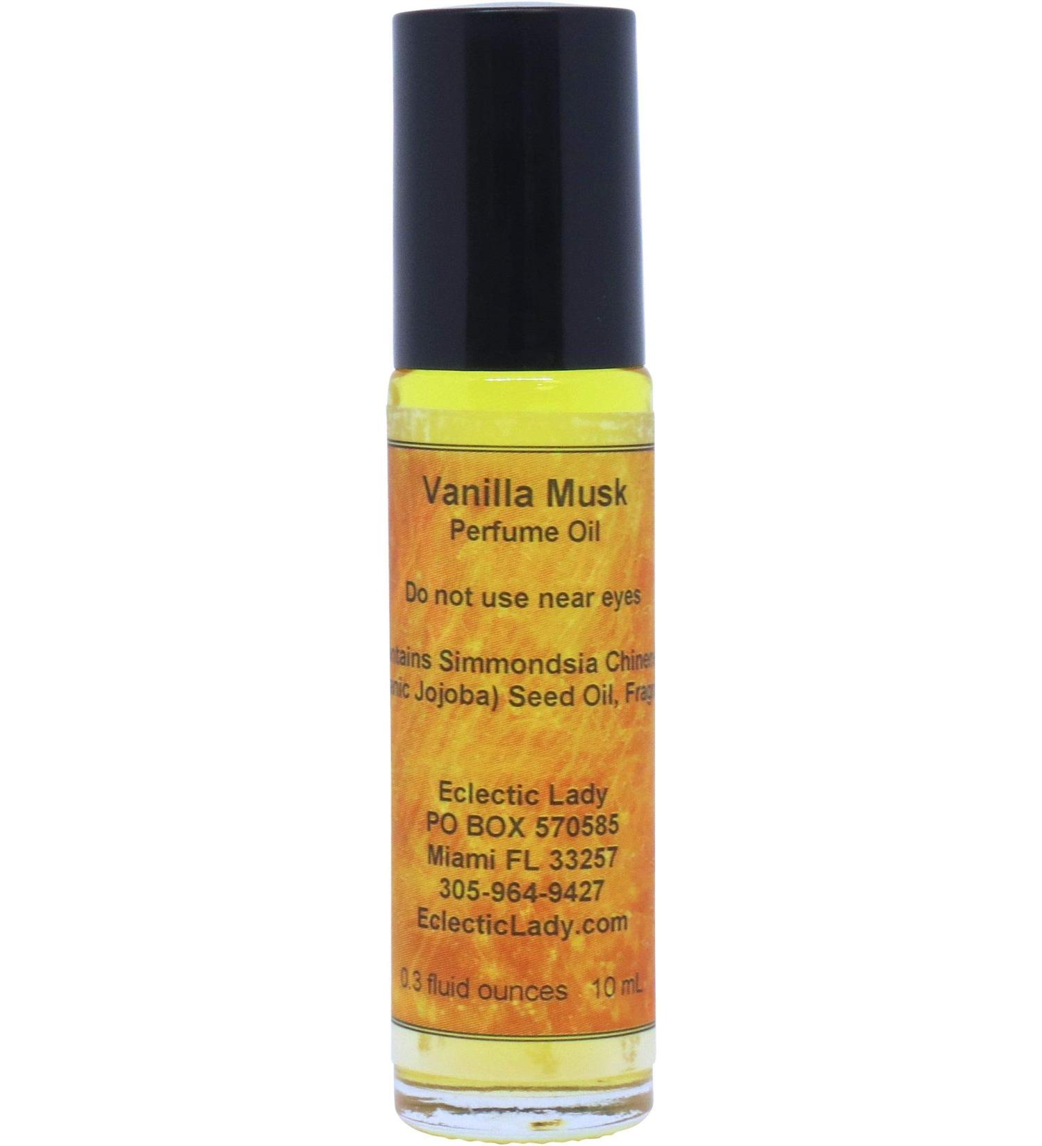 Vanilla Musk Perfume Oil 0.3 Oz Portable Roll-On Fragrance with Long-Lasting Scent Delightful Essential Oils and Jojoba Oil For Daily Use 0.3 Fl Oz (Pack of 1) - Buy Online on GoSupps.com