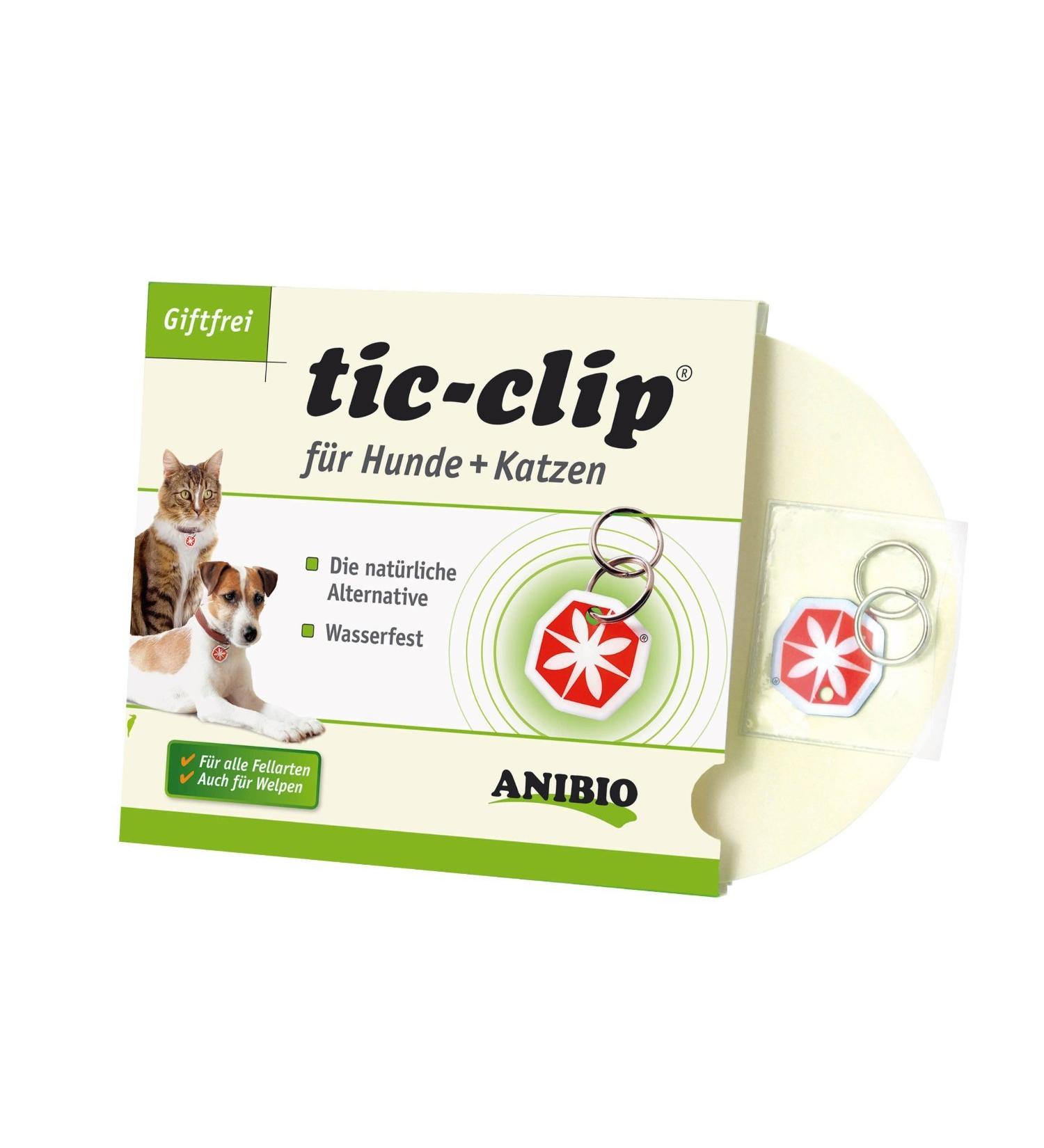 Anibio Tic Clip for Dogs & Cats - Effective Tick Protection | International Shipping Available - Buy Online on GoSupps.com