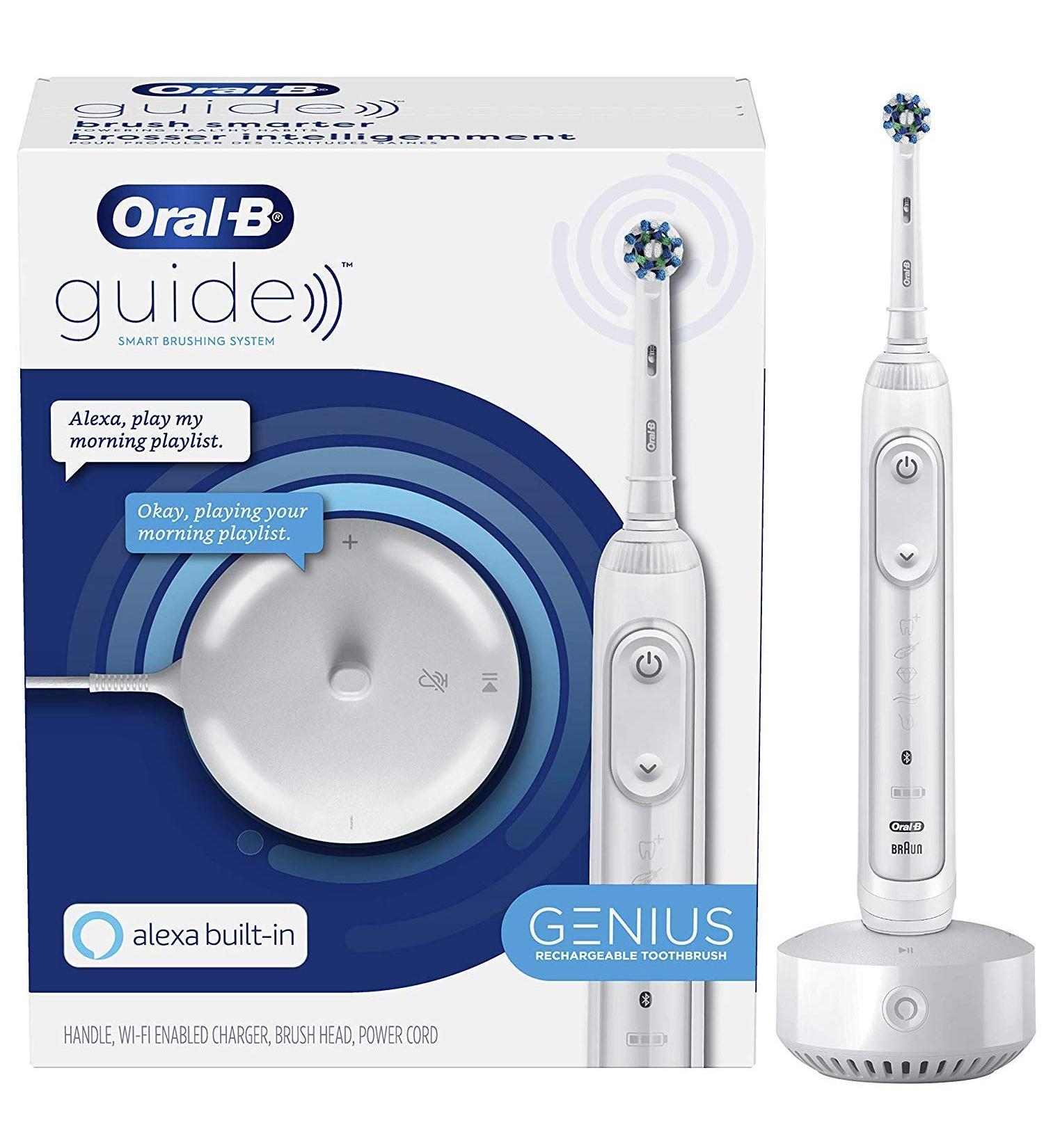 Buy Oral-B Electric Toothbrush with Alexa & Dash Replenishment - Smart Brushing System - International Shipping Available - Buy Online on GoSupps.com