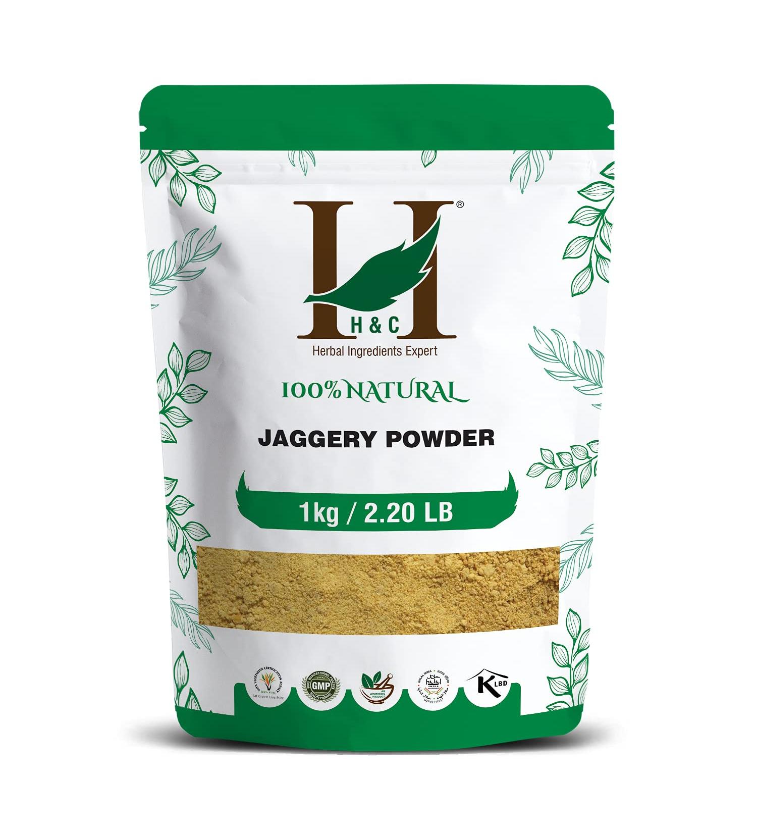 H&C Jaggery Powder / Gud / Goor 1 kg pack
