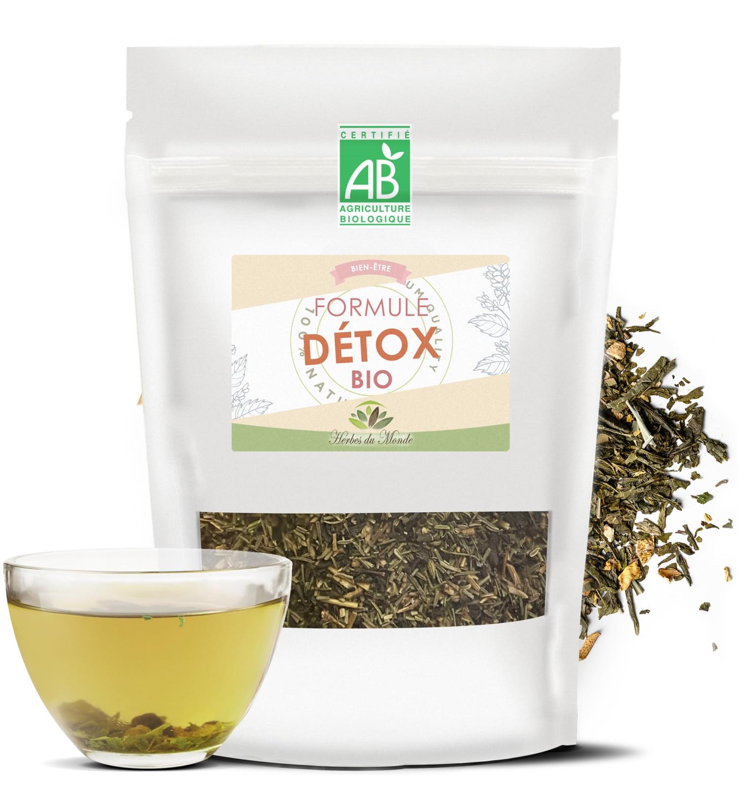 Herbes du Monde Biodetox tea Detox Challenge whole body cleansing 100 g - Buy Online on GoSupps.com