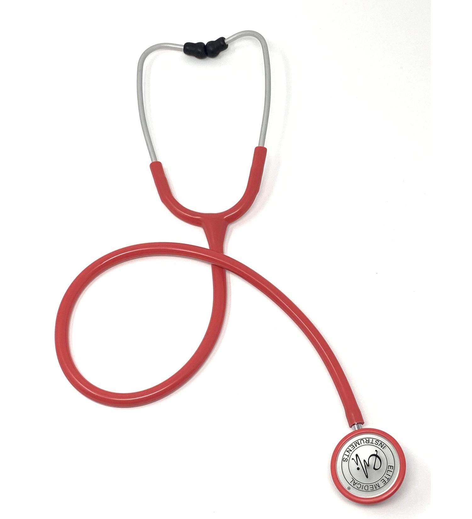 EMI Pink Clinical Lightweight 4 oz Dual Head Stethoscope - Premium Quality & International Shipping - Buy Online on GoSupps.com