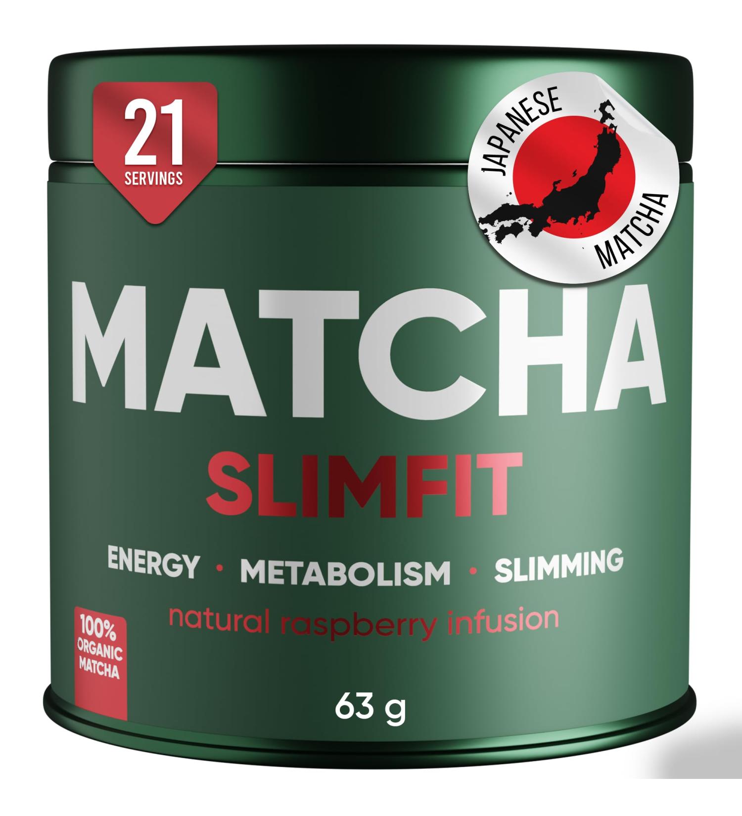  WOW TEA Slimfit Matcha Tea Premium Japanese Organic Boosts Metabolism 100% Natural | WOW TEA - Buy Online on GoSupps.com