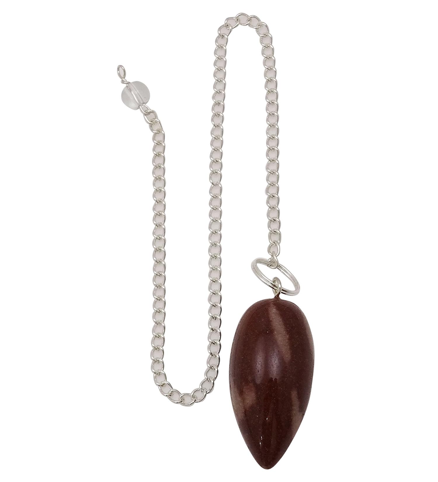 Harmonize Beginner Narmada Stone Teardrop Meditation Balancing Pendulum Dowsing Energy Generator - Buy Online on GoSupps.com