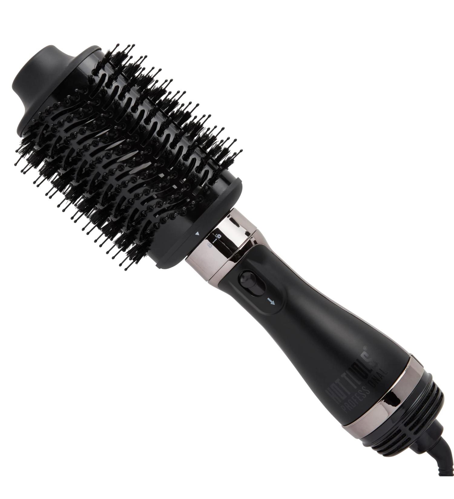 Hot Tools Professional Black Gold Detachable One-Step Volumizer and Hair Dryer 2.8" INCH BARREL - Buy Online on GoSupps.com