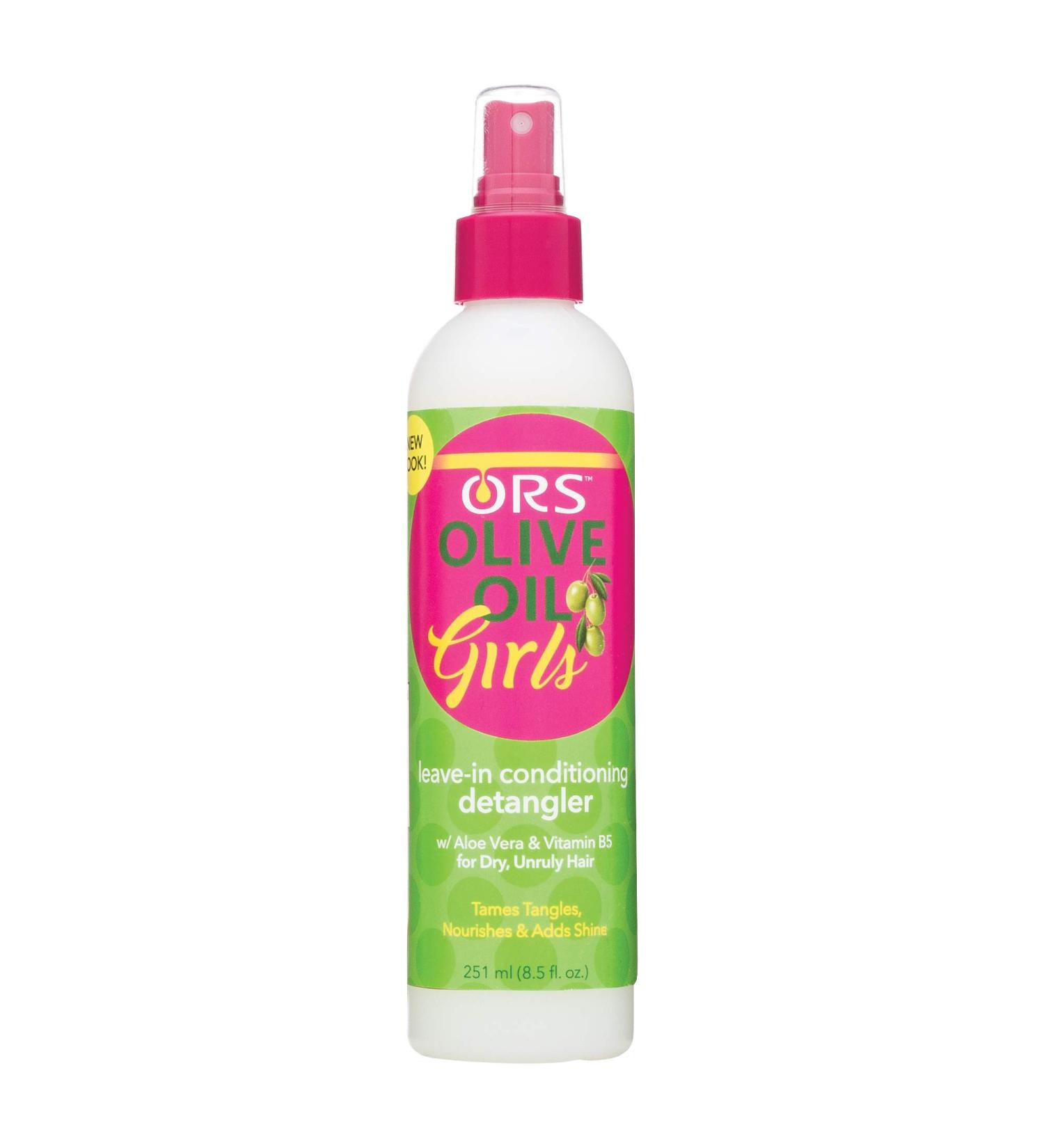 ORS Olive Oil Girls Leave-In Conditioning Detangler 251 ml - Moisturizing Hair Care for Easy Detangling - Shop Internationally - Buy Online on GoSupps.com