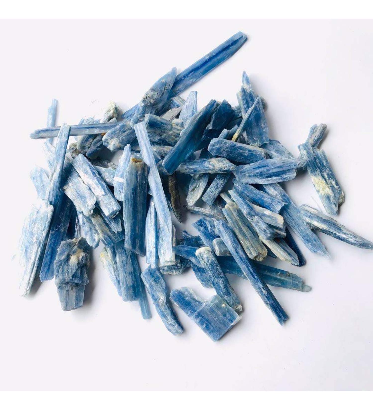200g raw kyanite Stone Strip Rough Natural Blue Gemstone Crystal Quartz Cyanite Stone for Sale Natural Stones and Minerals - Buy Online on GoSupps.com