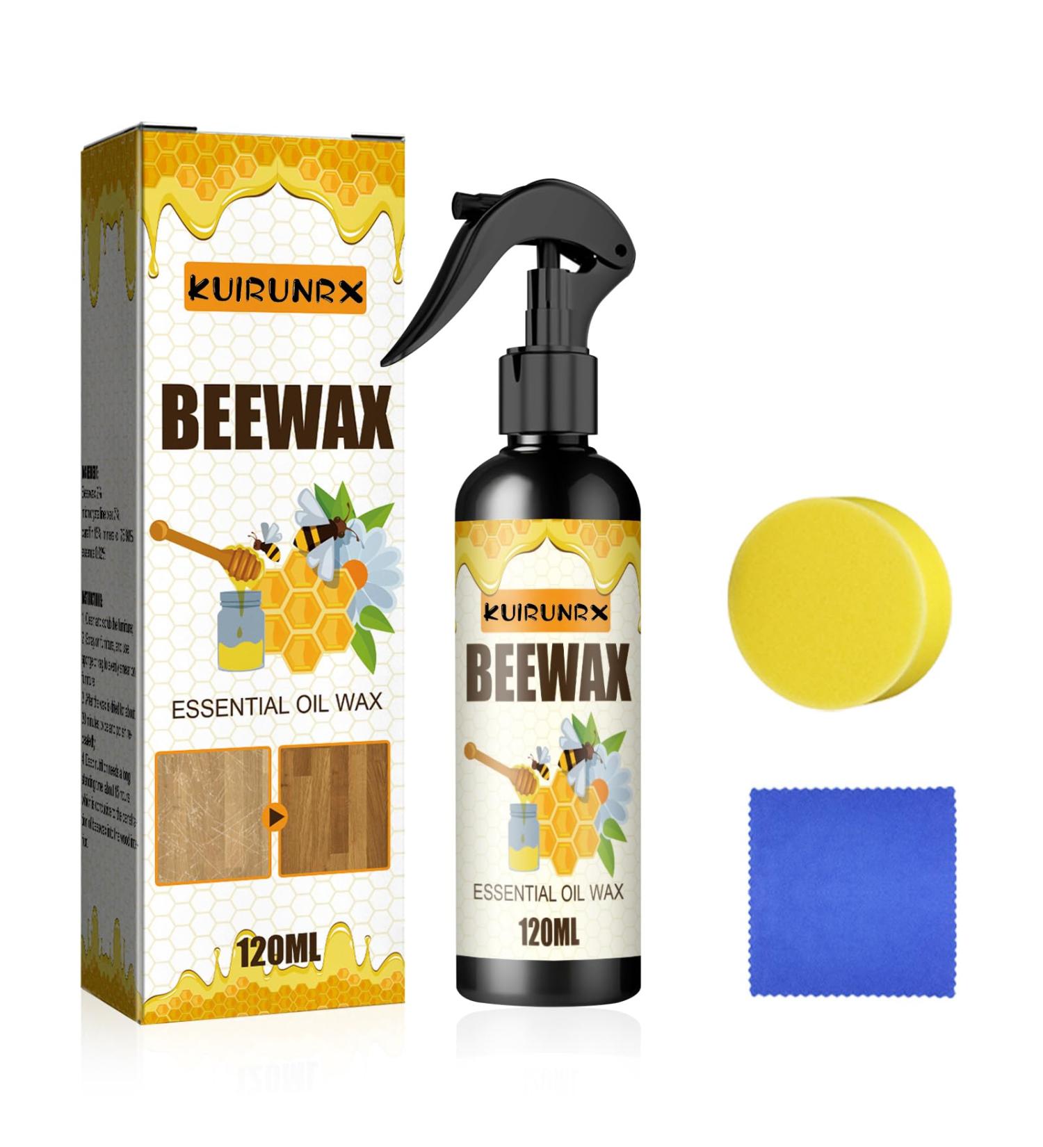 Natural Beeswax Spray Cleaner | Molecularized Furniture Wax for Cabinets & Floors - Buy Online on GoSupps.com