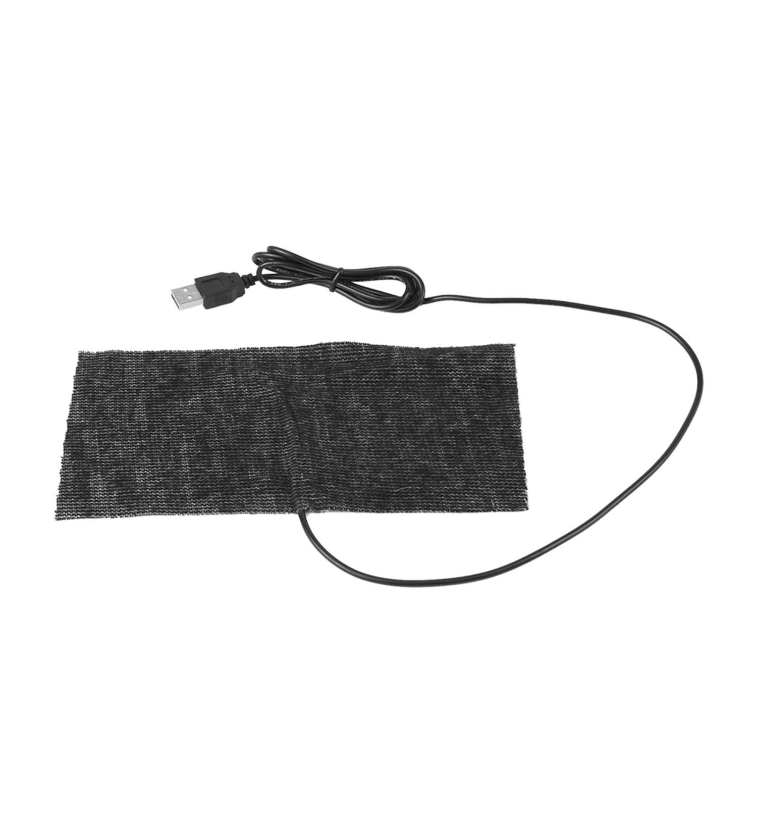 USB Heating Film | 5V Carbon Fiber Heating Mat - 20x10cm Black Warm Mouse Pad & Blanket - Buy Online on GoSupps.com