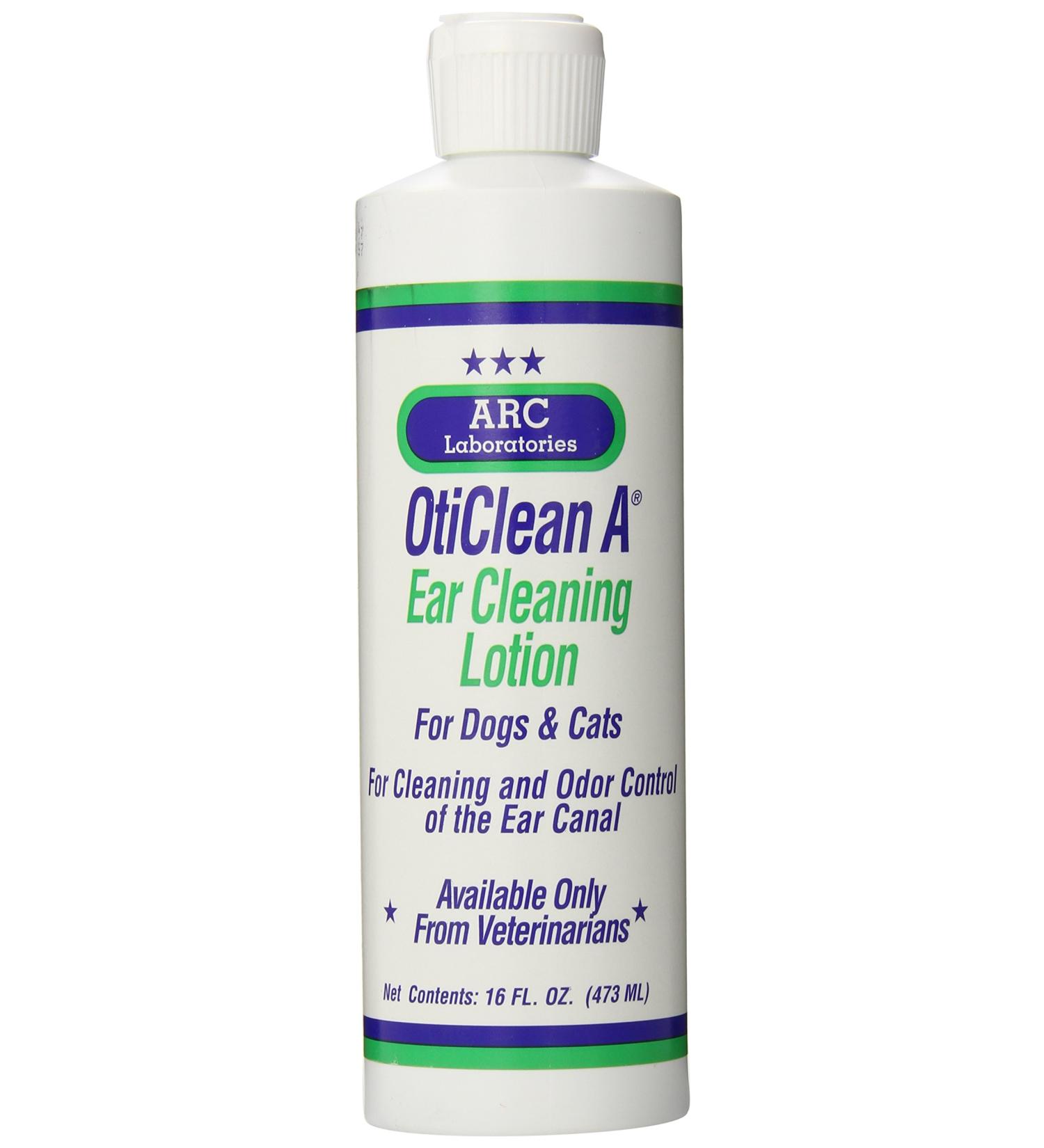 ARC Laboratories OtiClean-A Pet Ear Cleaning Lotion  16-Ounce - Buy Online on GoSupps.com