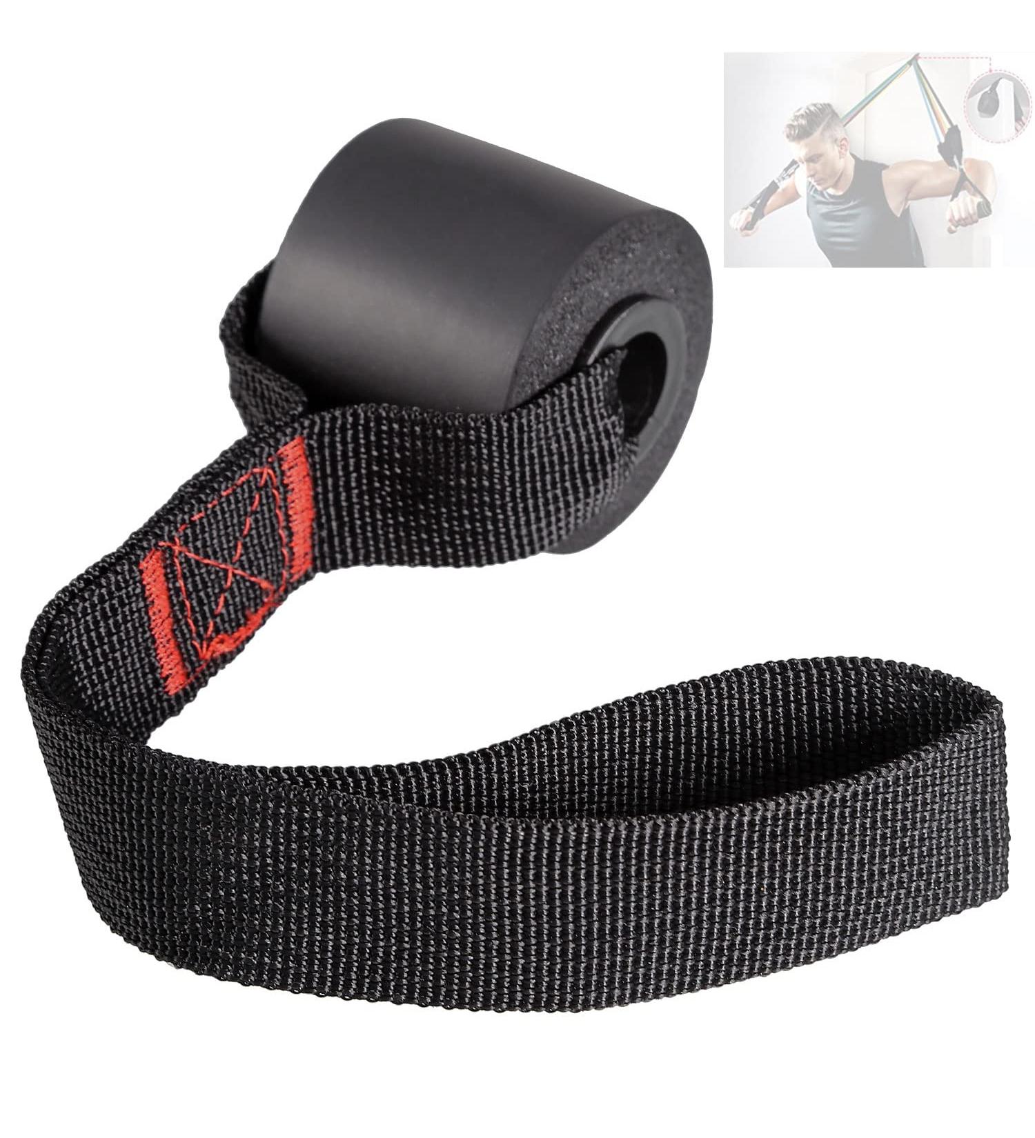 Heavy Duty Resistance Bands Door Anchor - Secure Fitness Workout Door Jamb Attachment - Red 1 Pack - Buy Online on GoSupps.com